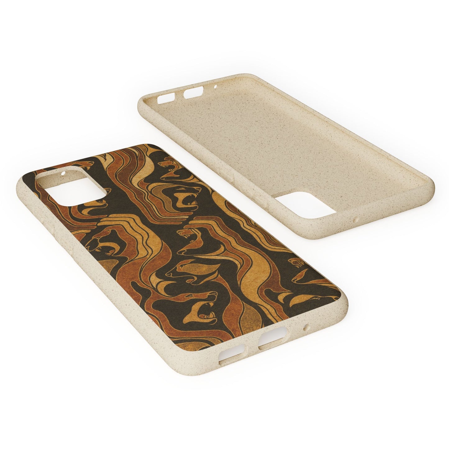 Wooden Wolves of Night - Biodegradable Case