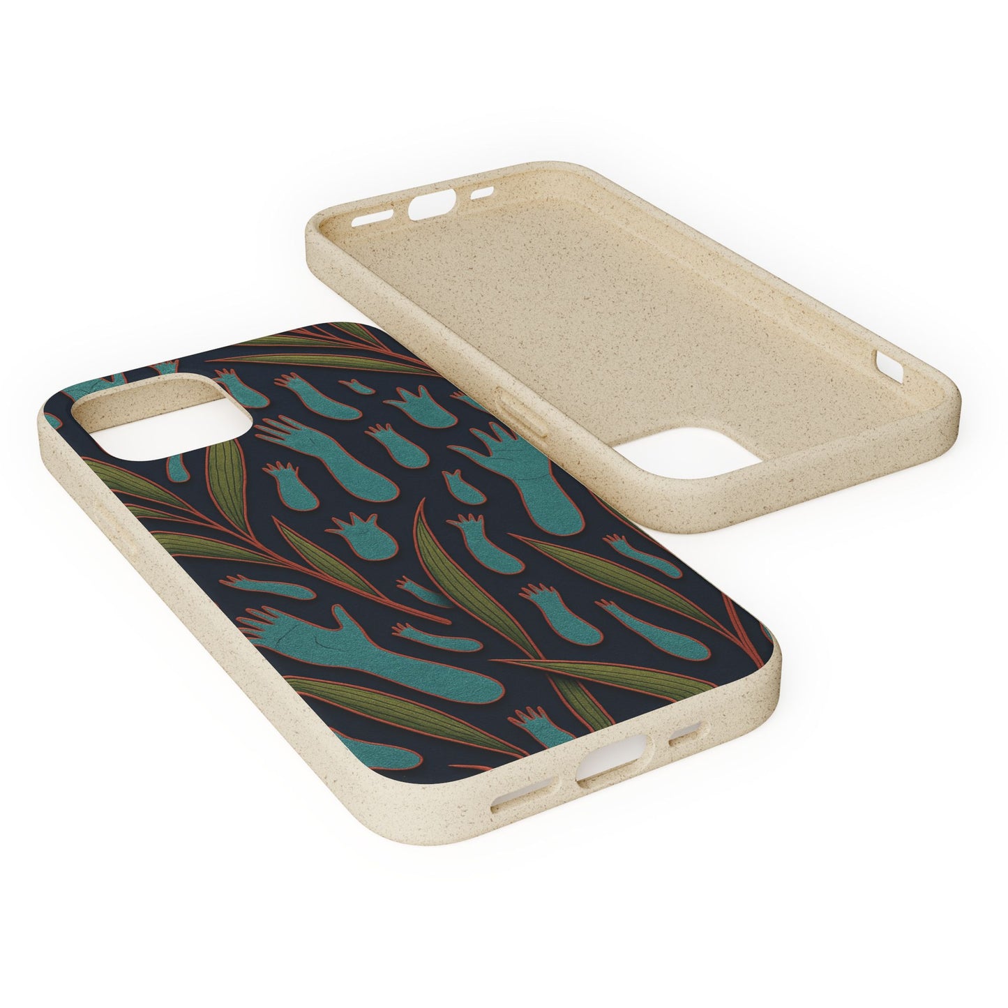 Handprints and Foliage - Biodegradable Case
