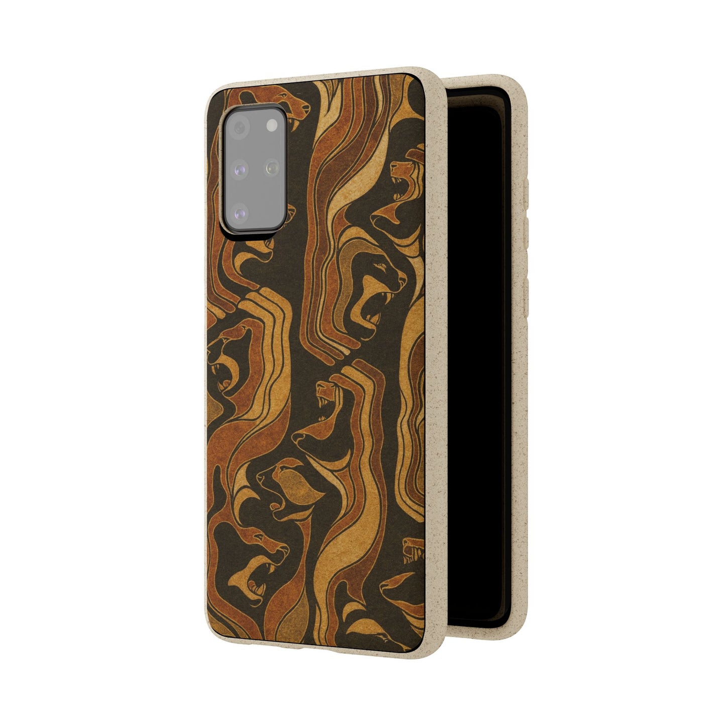 Wooden Wolves of Night - Biodegradable Case