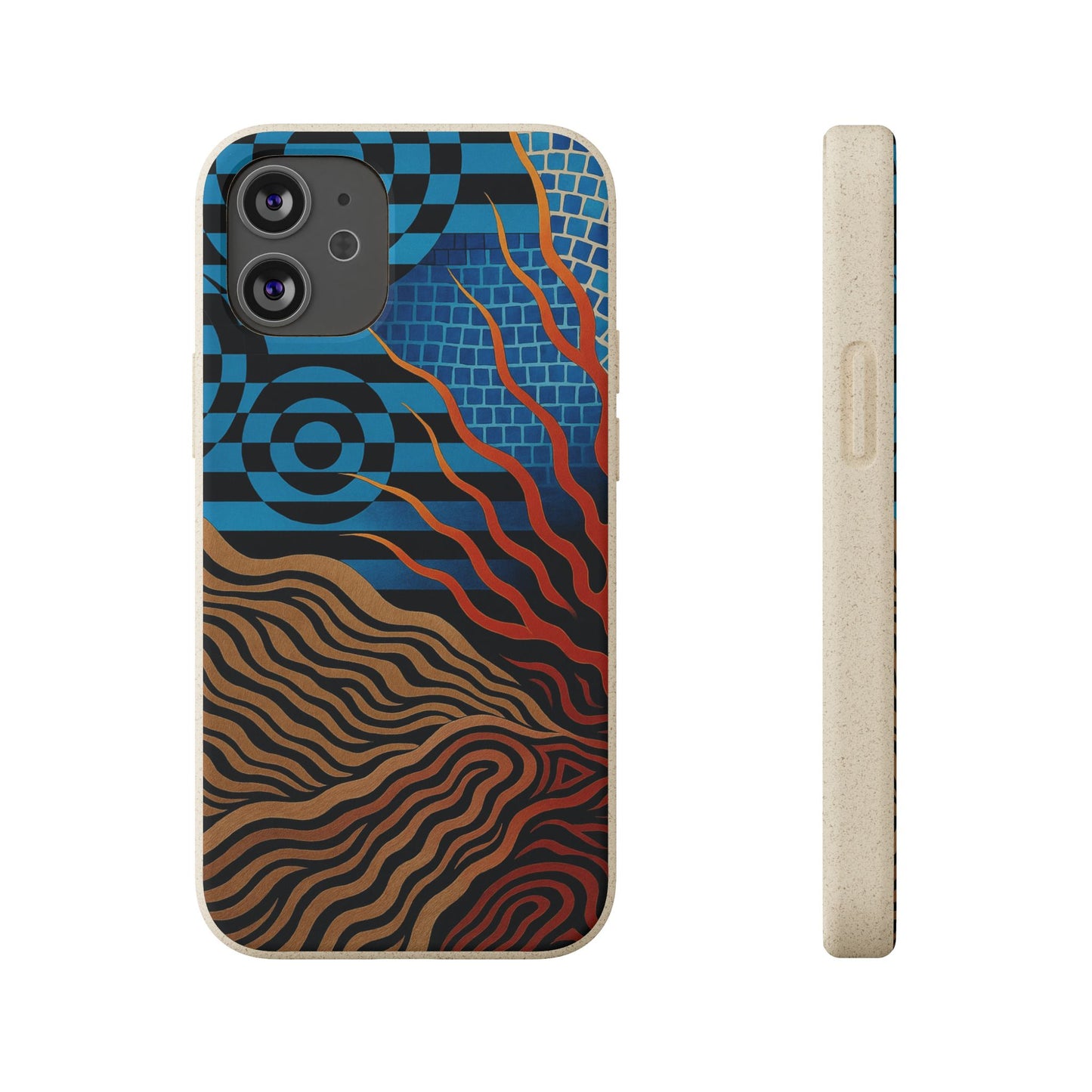 Disco Abstract Sunburst - Biodegradable Case