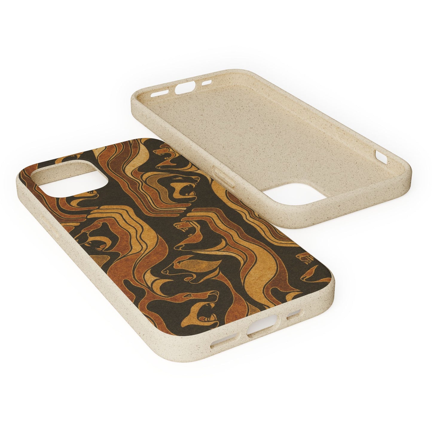 Wooden Wolves of Night - Biodegradable Case