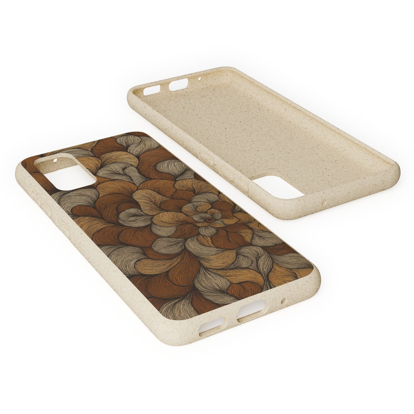 Earthy Mushroom Pedals - Biodegradable Case