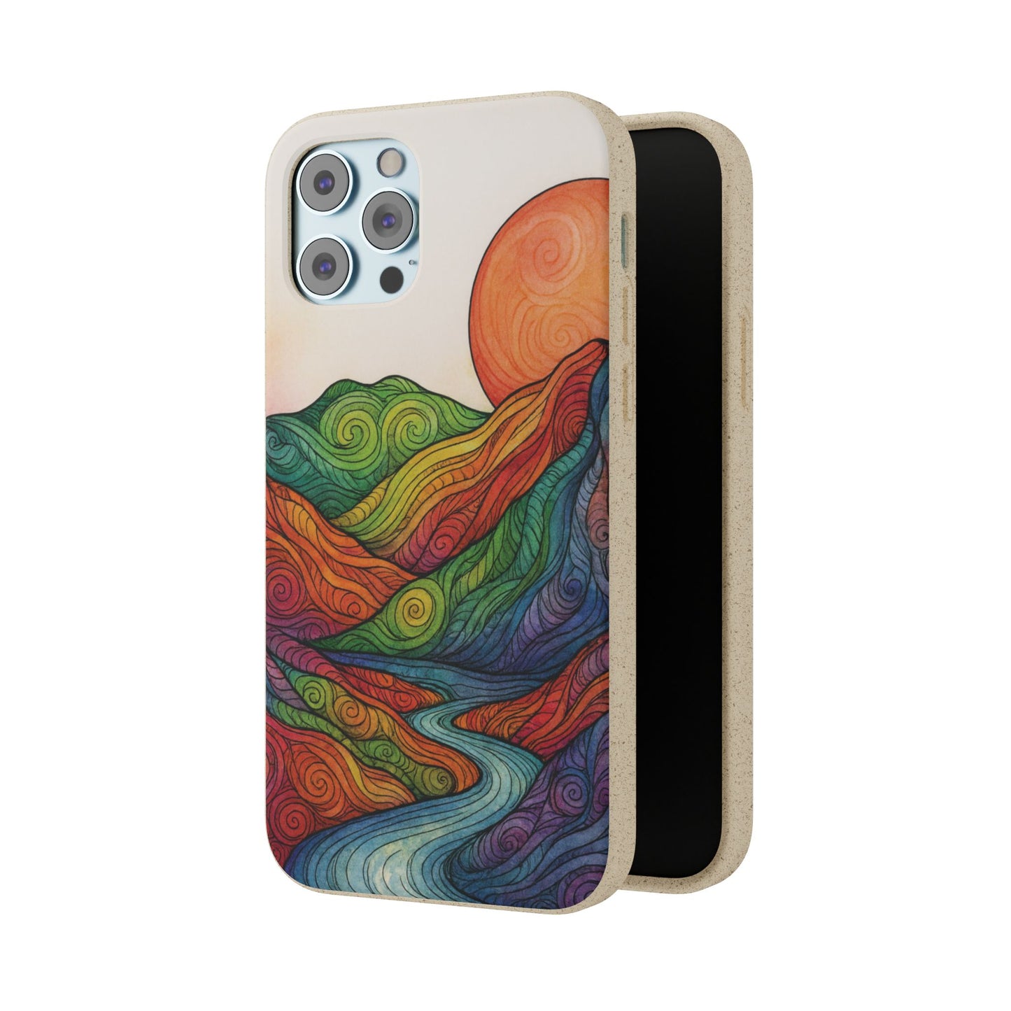 Watercolor Nature - Biodegradable Case