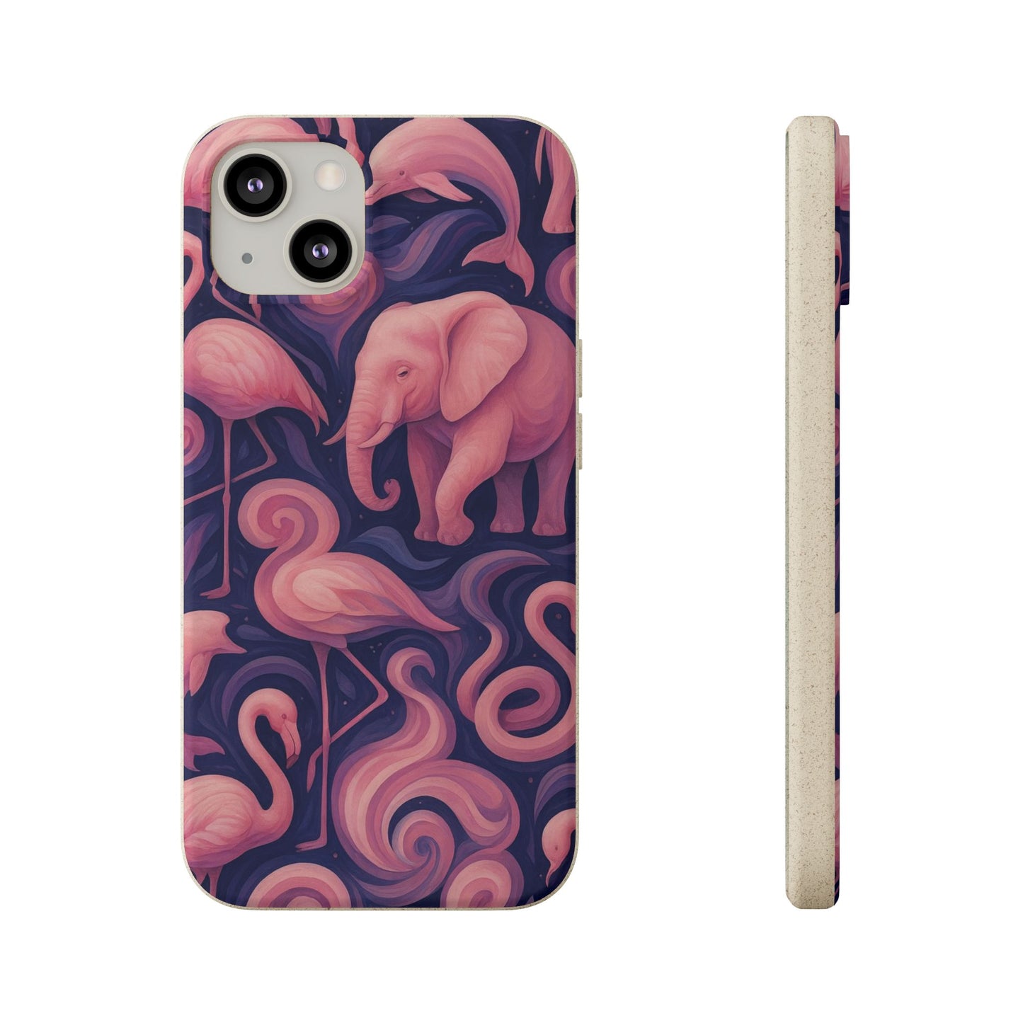 Pink Animalia - Biodegradable Case