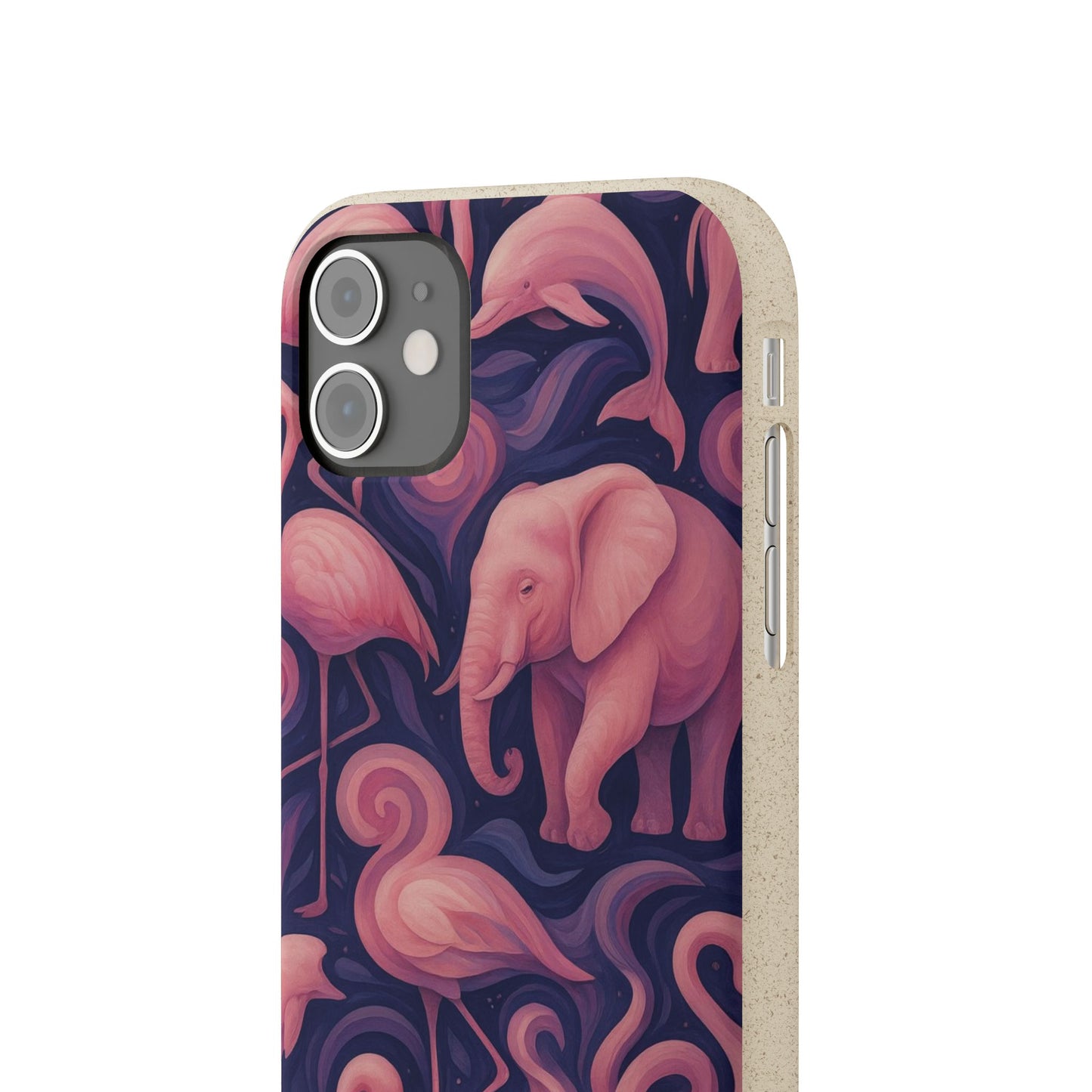 Pink Animalia - Biodegradable Case