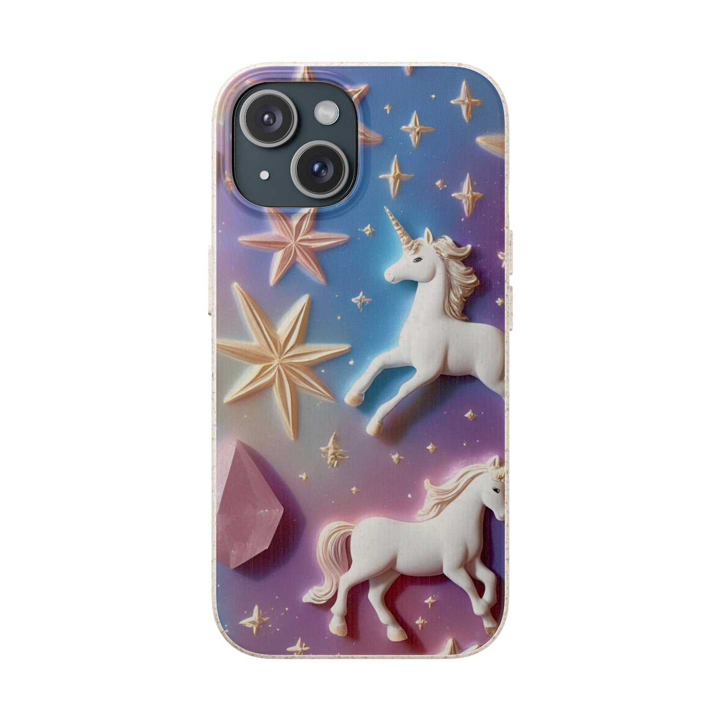 Unicorns & Gems - Biodegradable Case