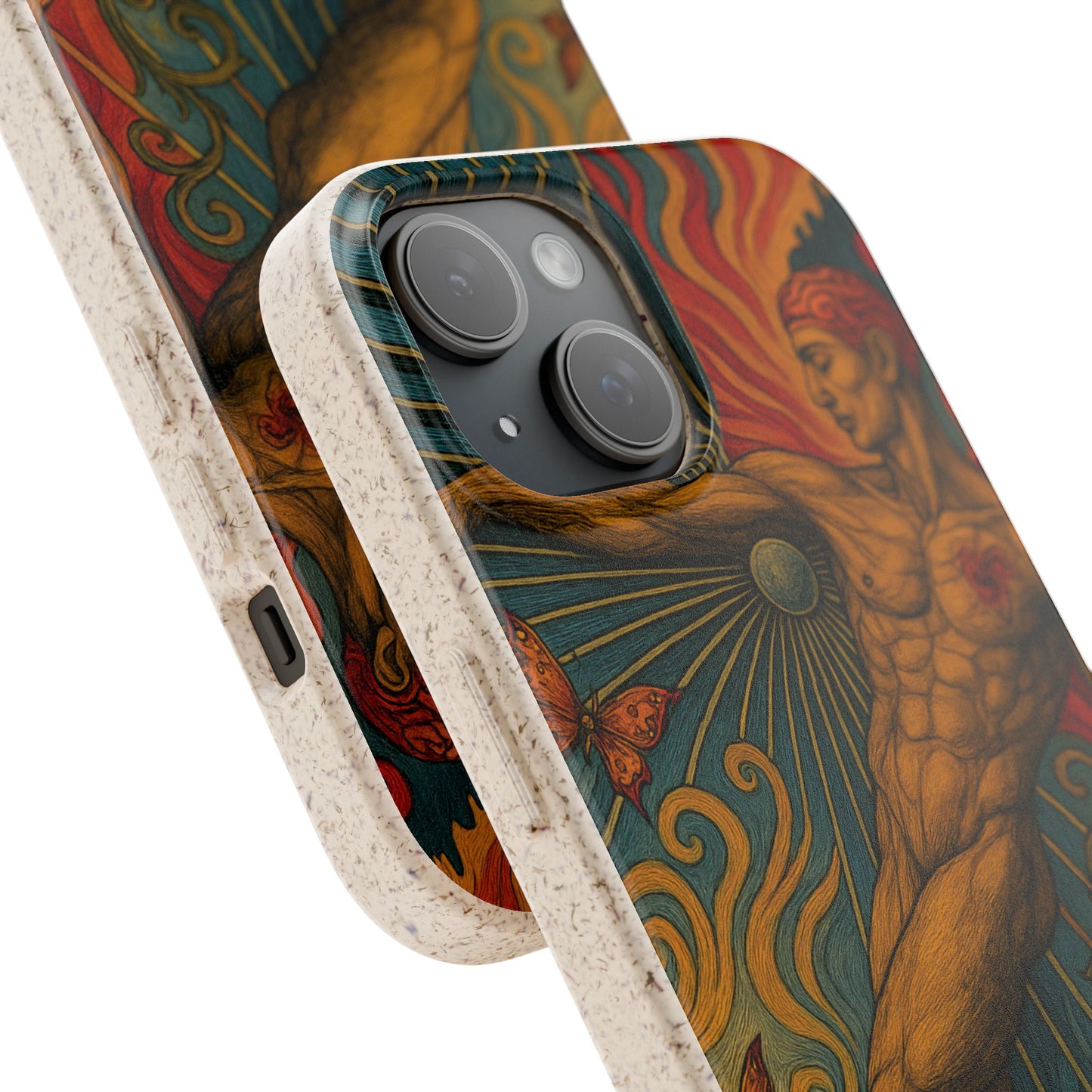 Mind, Spirit & Art - Biodegradable Case