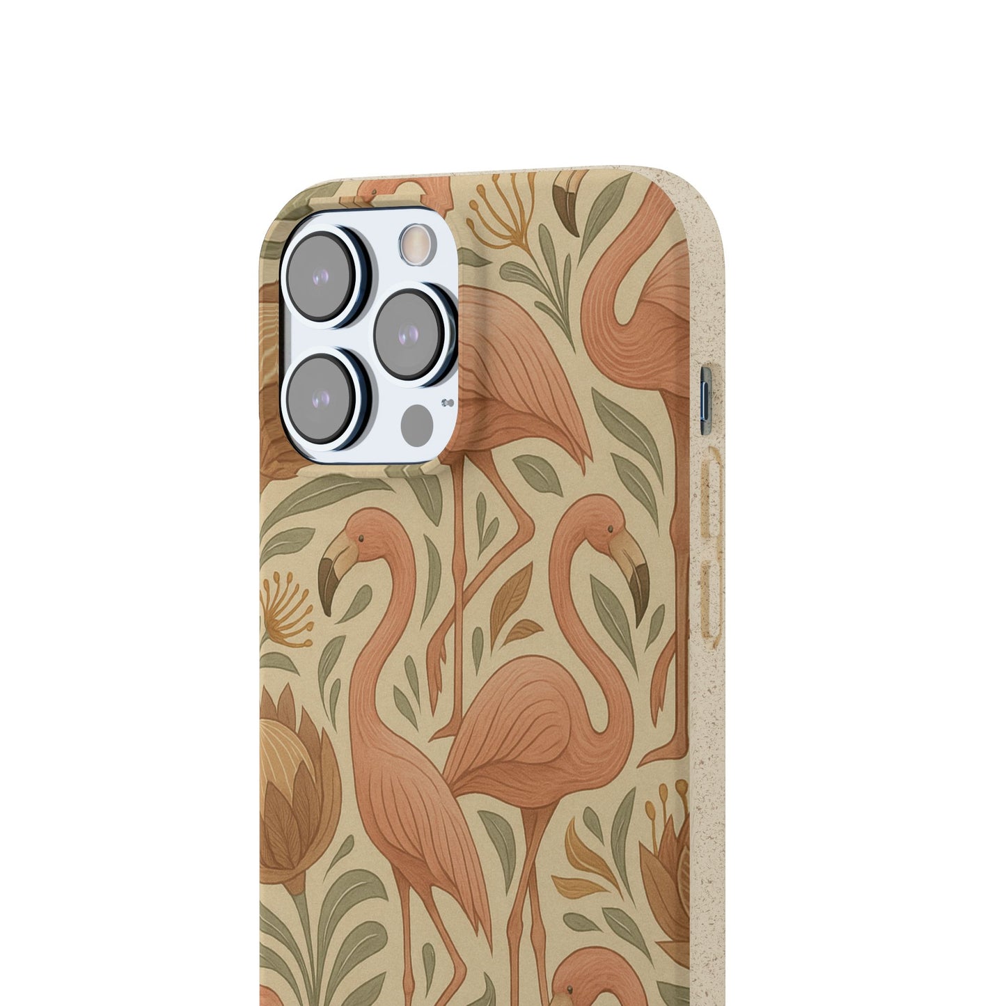 Eco-Natural Flamingo - Biodegradable Case