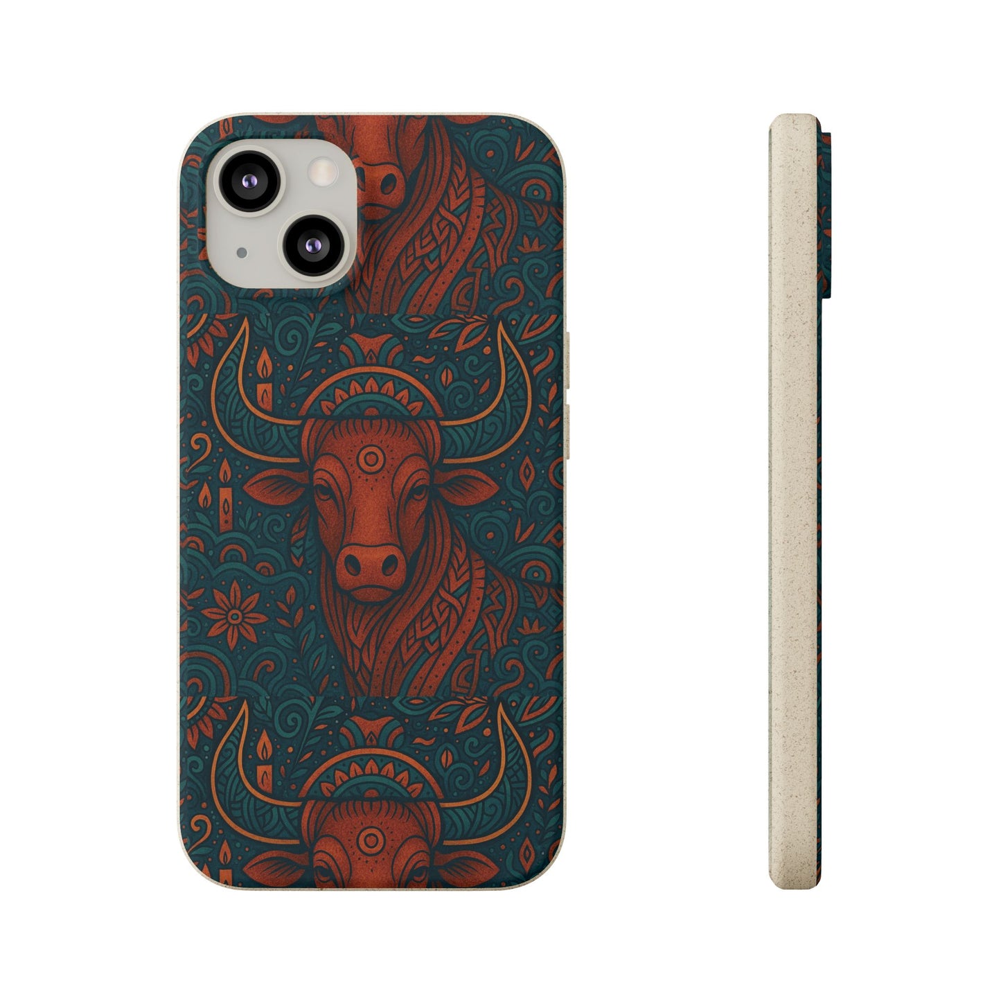 Ornamental Taurus Art - Biodegradable Case