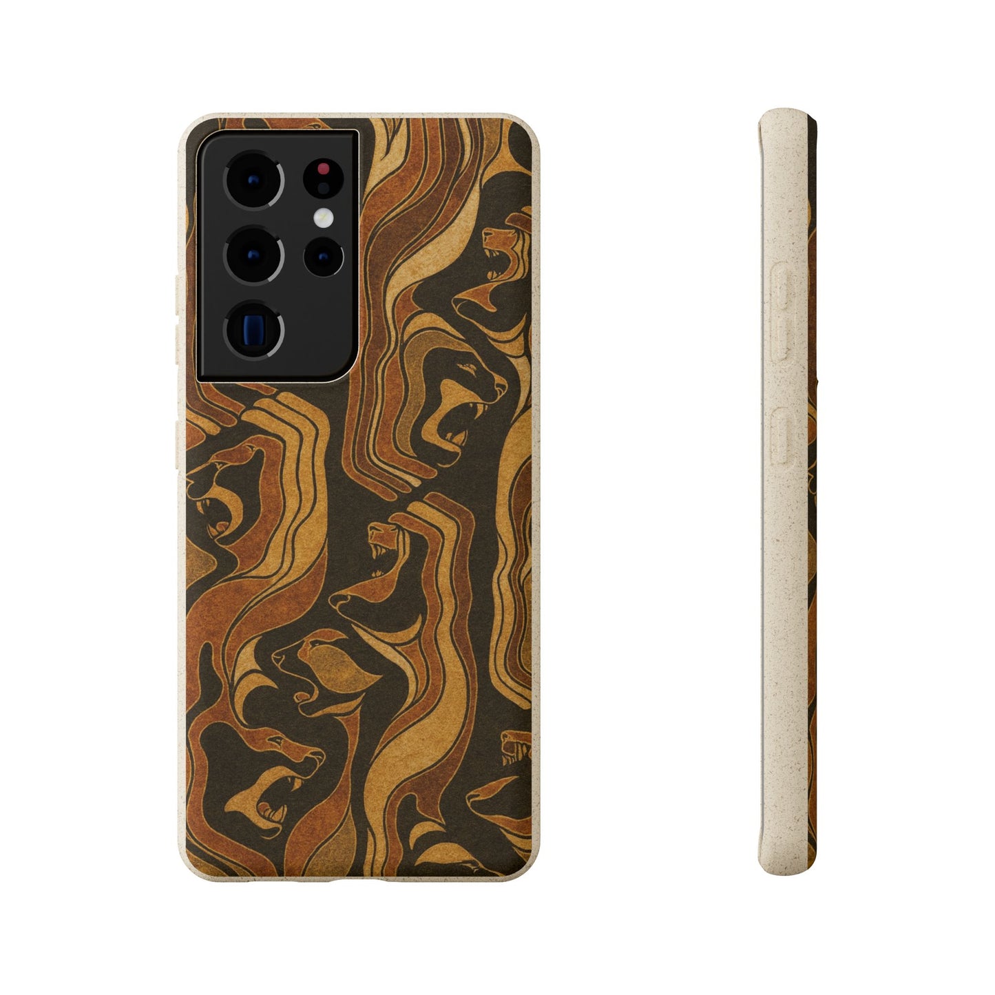Wooden Wolves of Night - Biodegradable Case