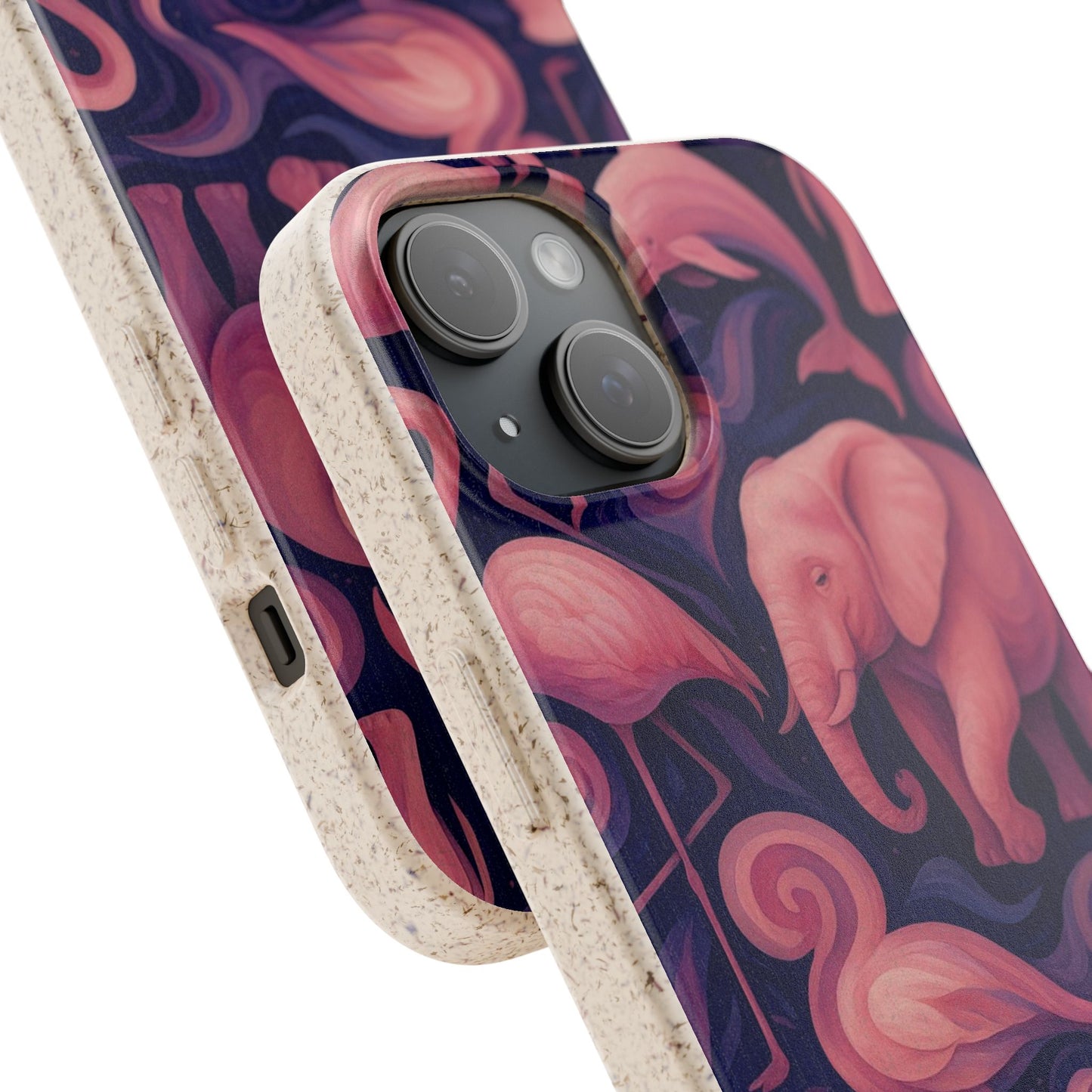 Pink Animalia - Biodegradable Case