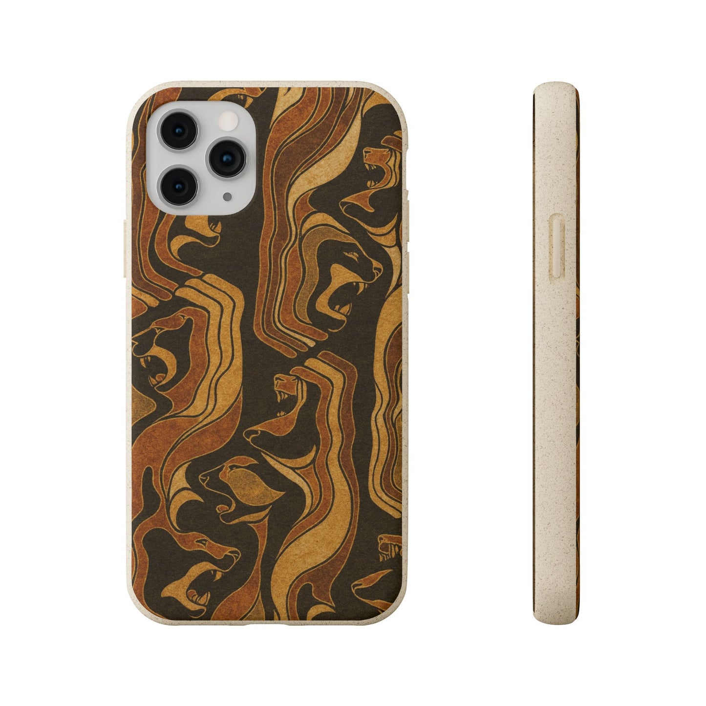 Wooden Wolves of Night - Biodegradable Case