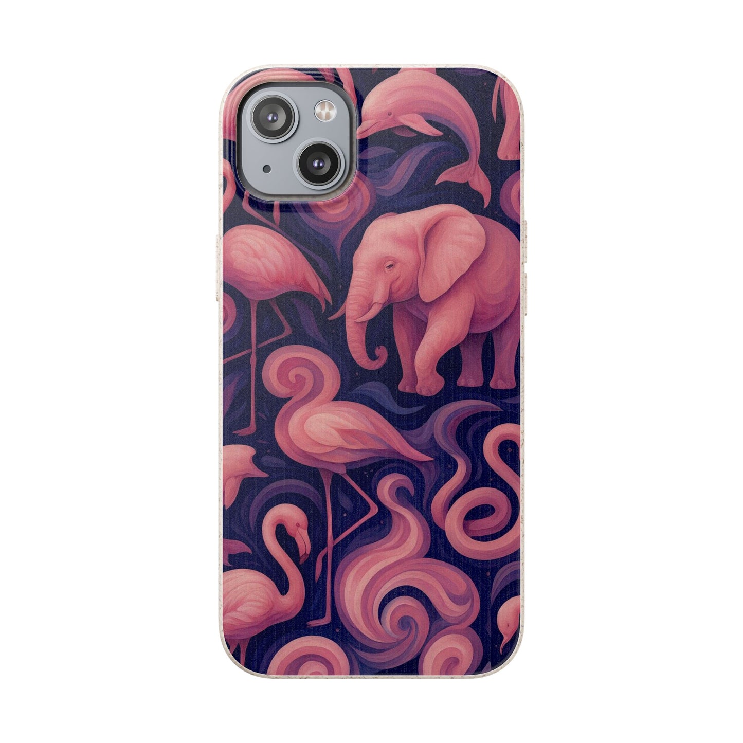 Pink Animalia - Biodegradable Case
