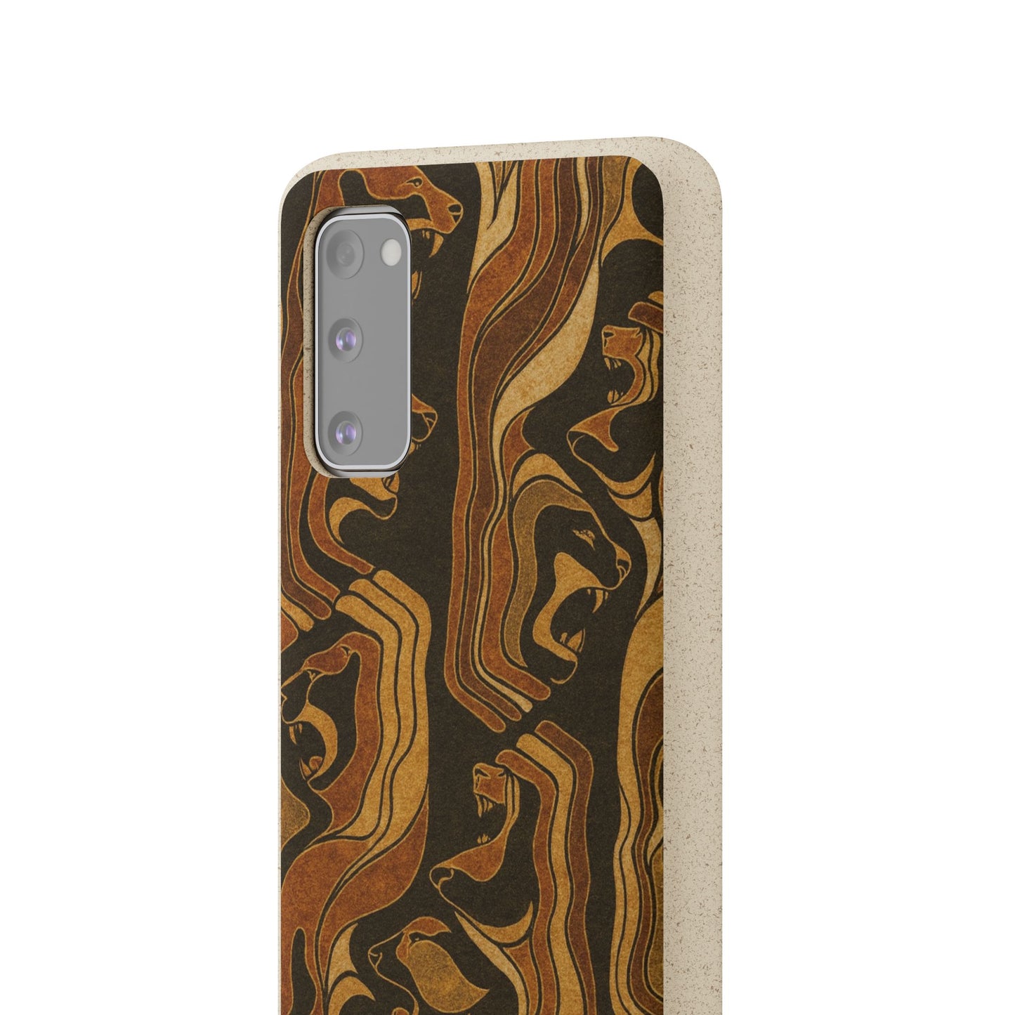 Wooden Wolves of Night - Biodegradable Case