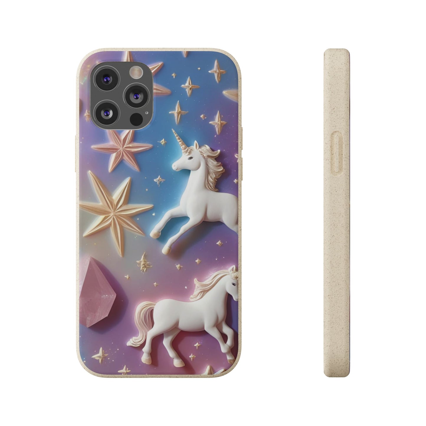 Unicorns & Gems - Biodegradable Case