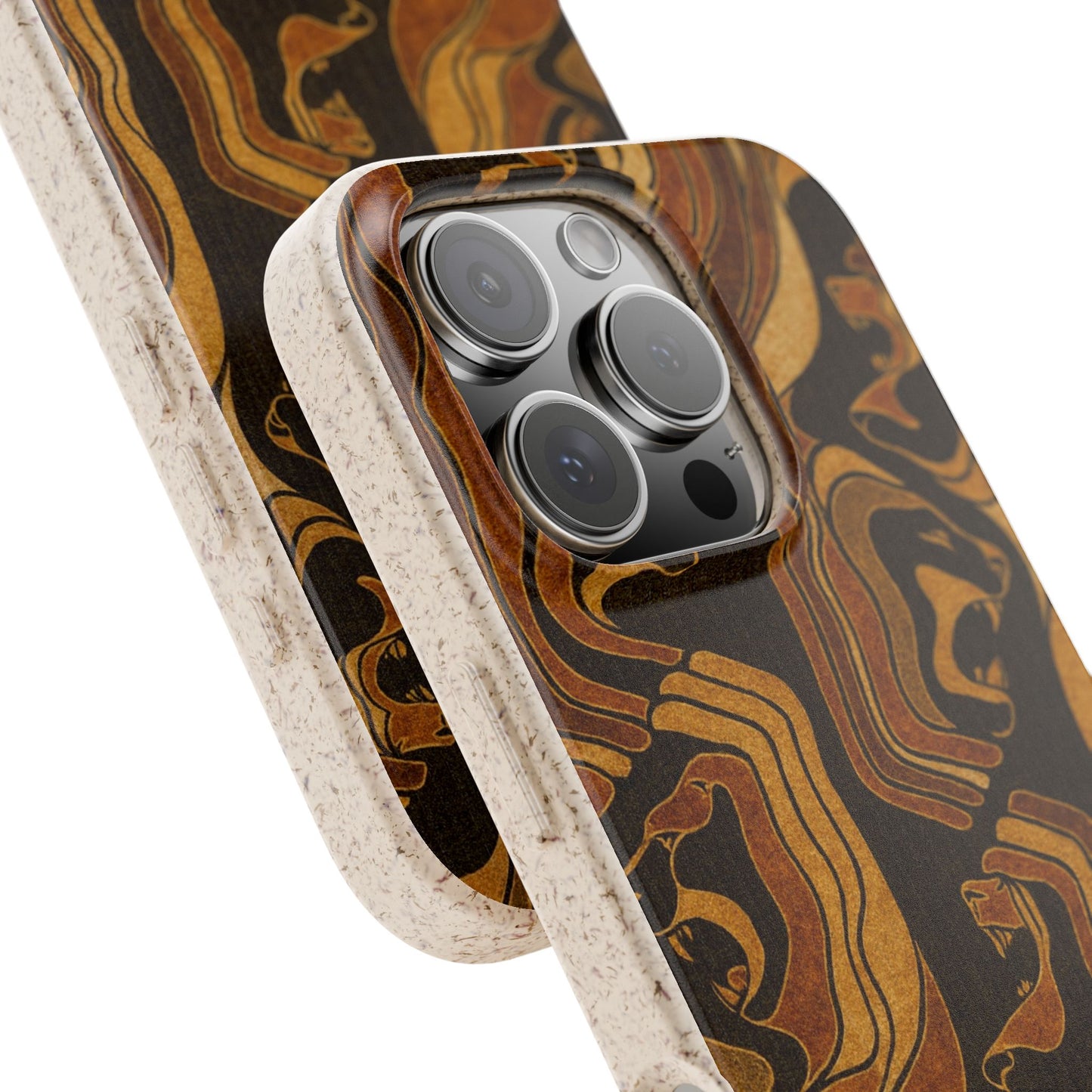 Wooden Wolves of Night - Biodegradable Case