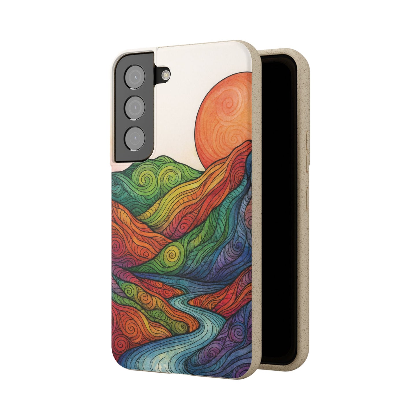 Watercolor Nature - Biodegradable Case