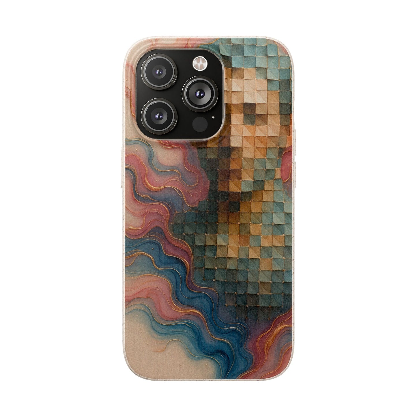 Mosaic Dreams & Liquid Flow - Biodegradable Case