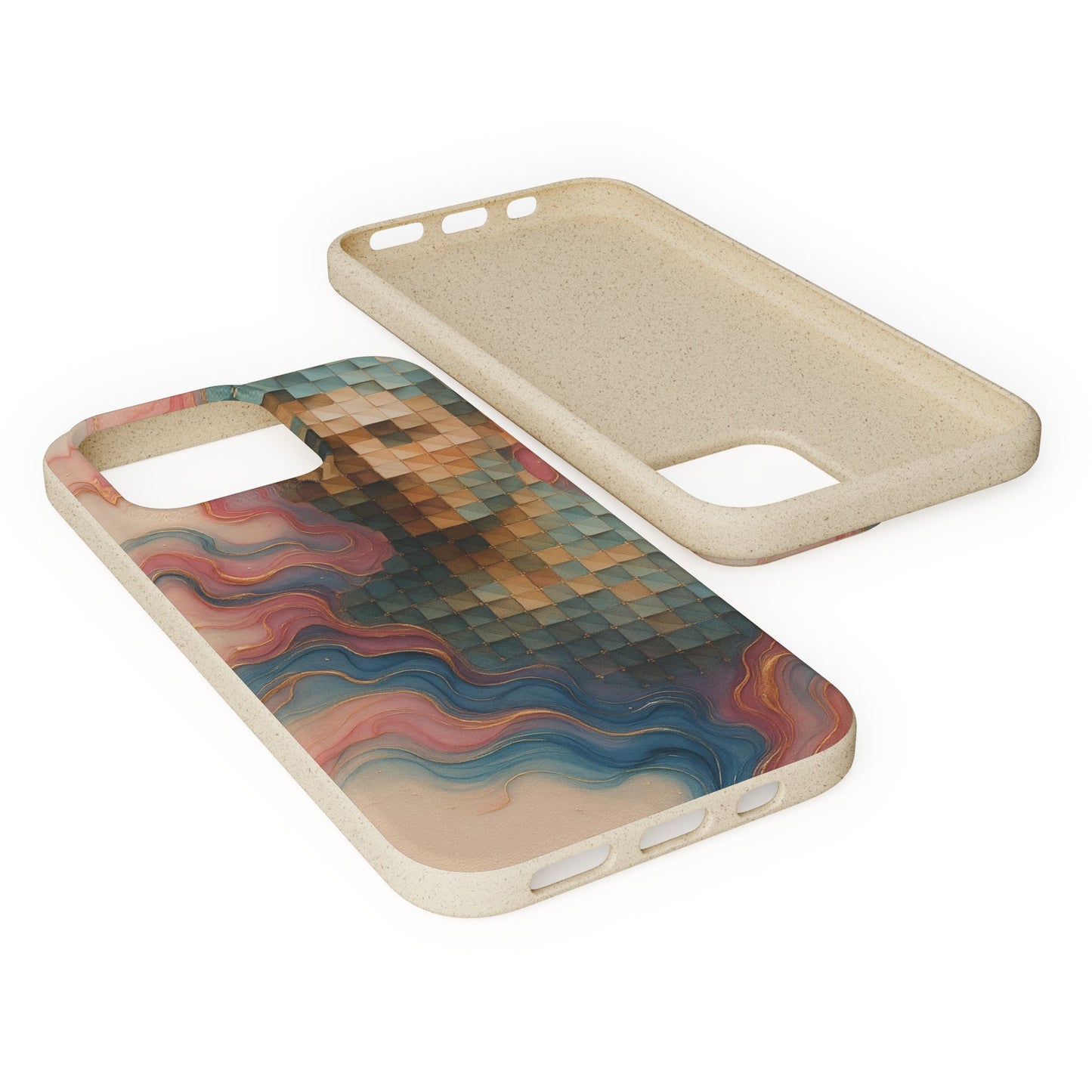 Mosaic Dreams & Liquid Flow - Biodegradable Case
