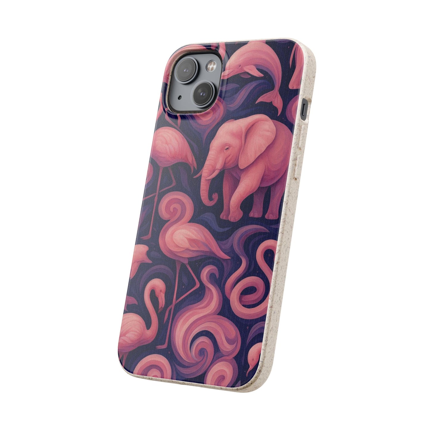 Pink Animalia - Biodegradable Case