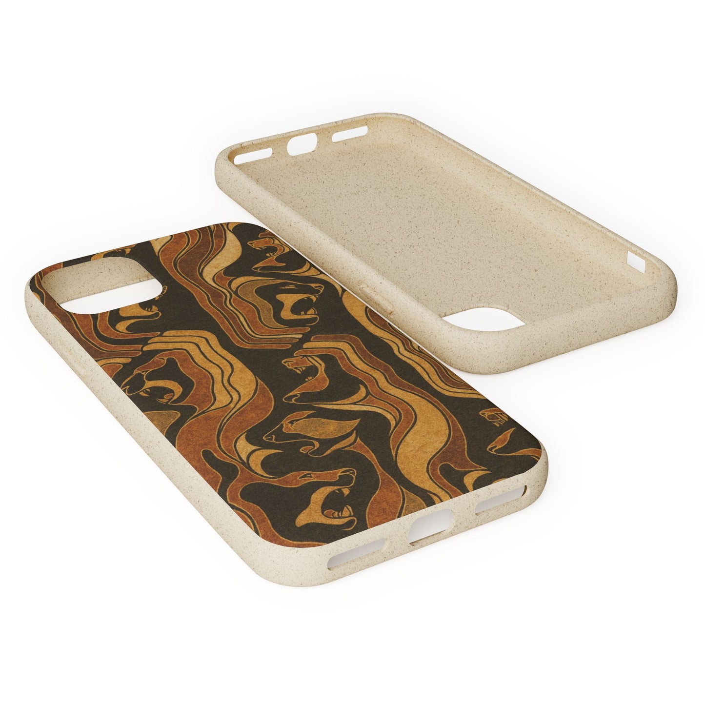 Wooden Wolves of Night - Biodegradable Case