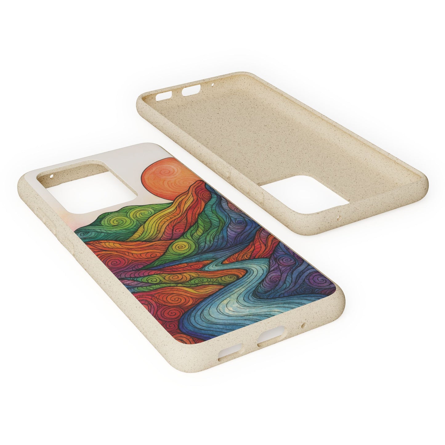 Watercolor Nature - Biodegradable Case