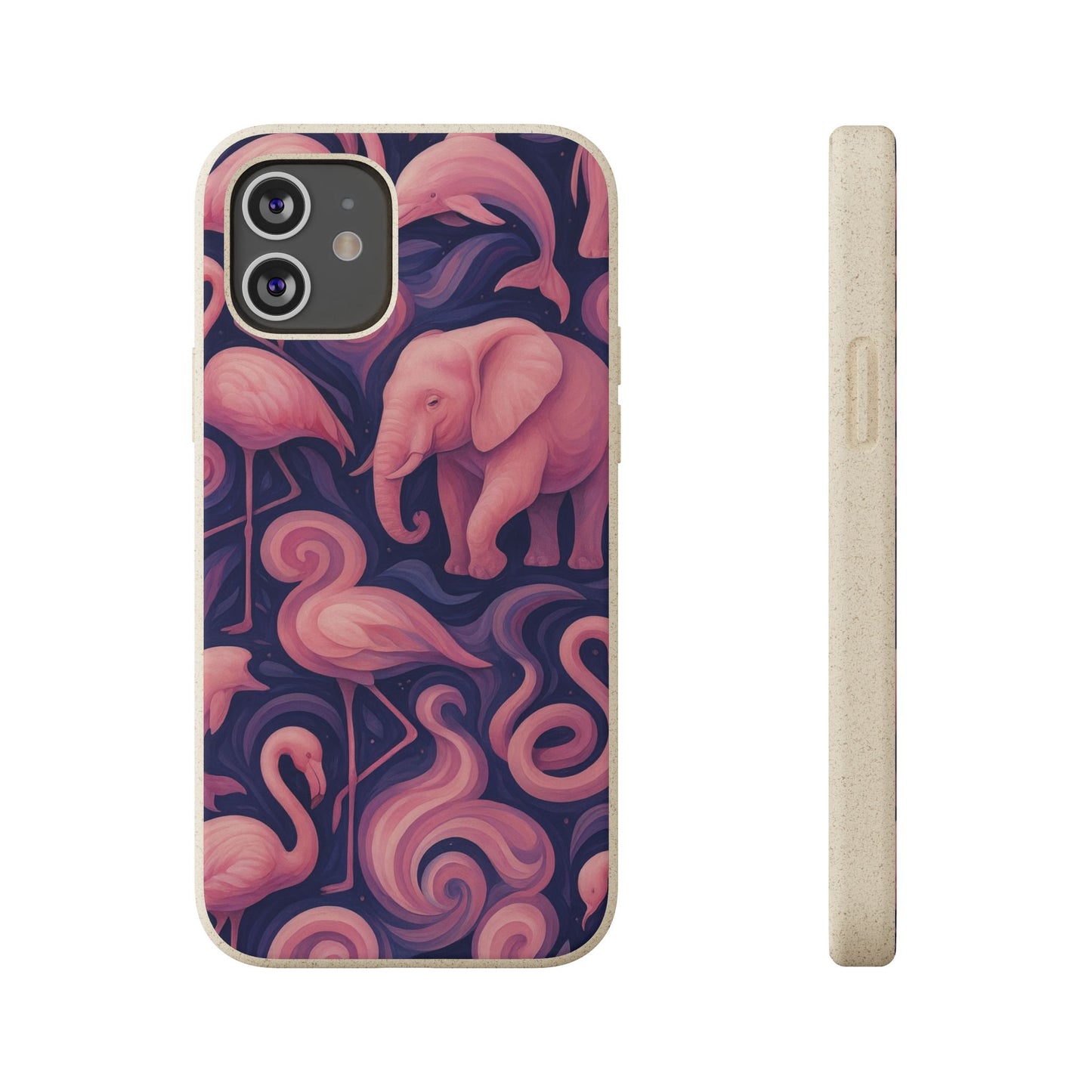 Pink Animalia - Biodegradable Case