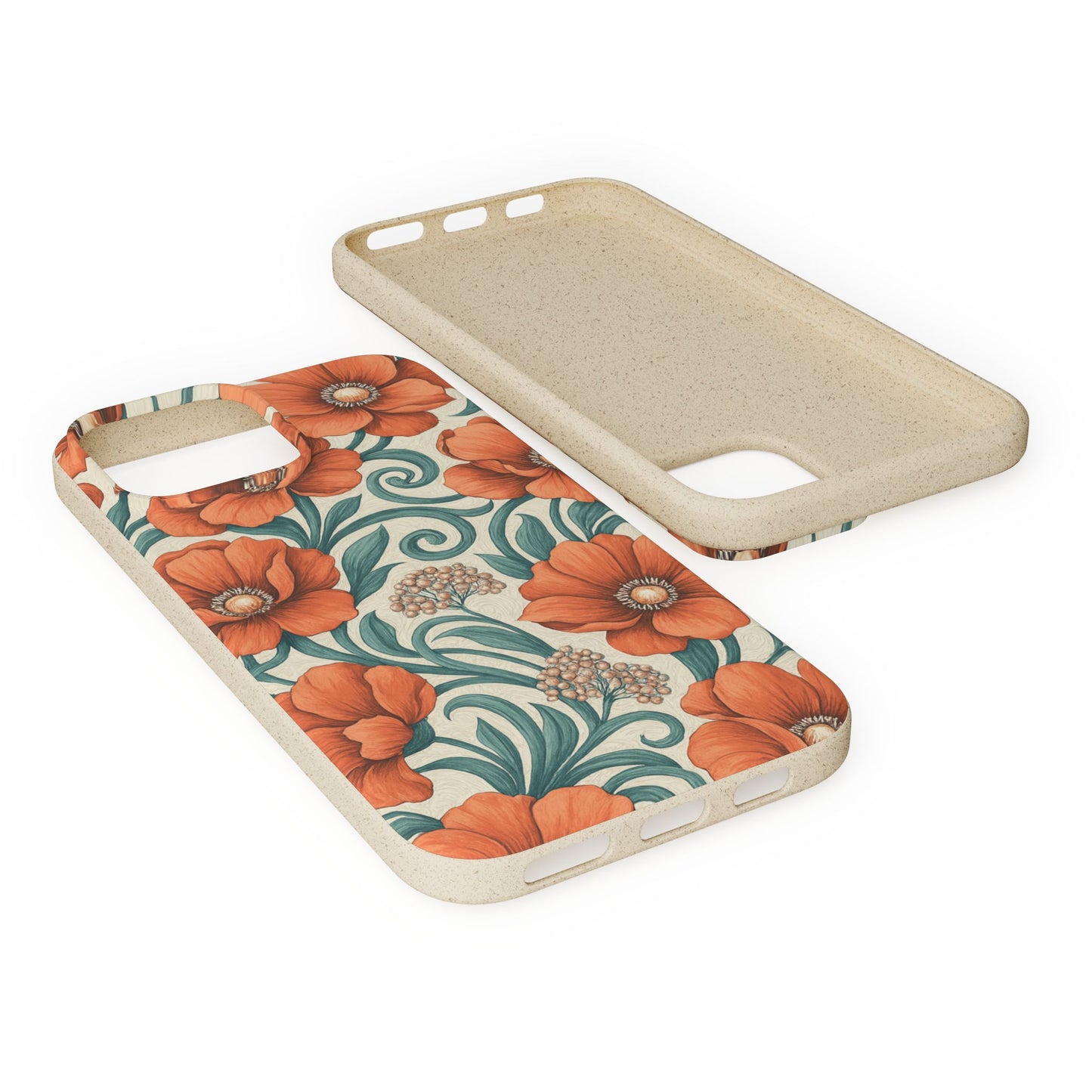 Floral Vines and Vibes - Biodegradable Case