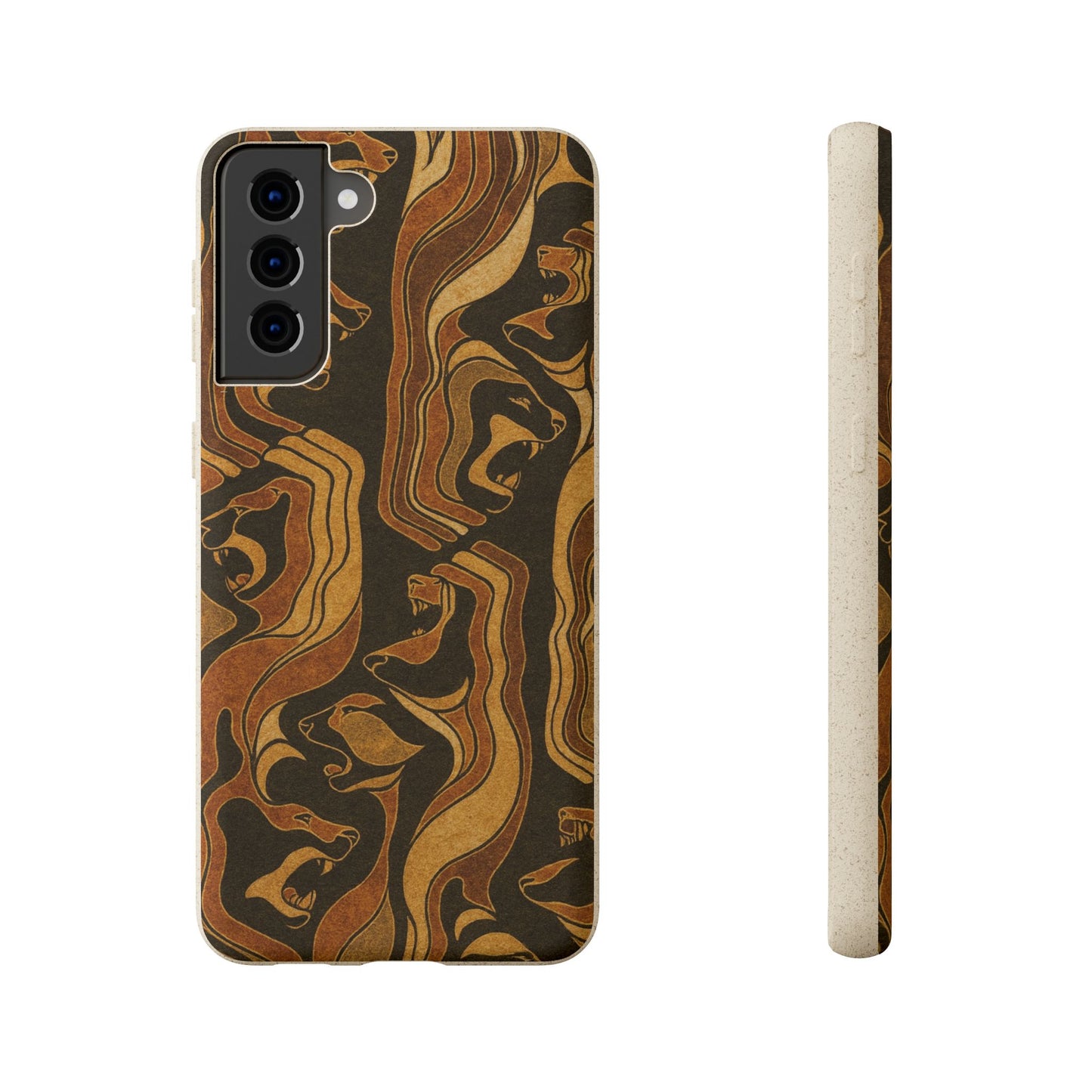 Wooden Wolves of Night - Biodegradable Case