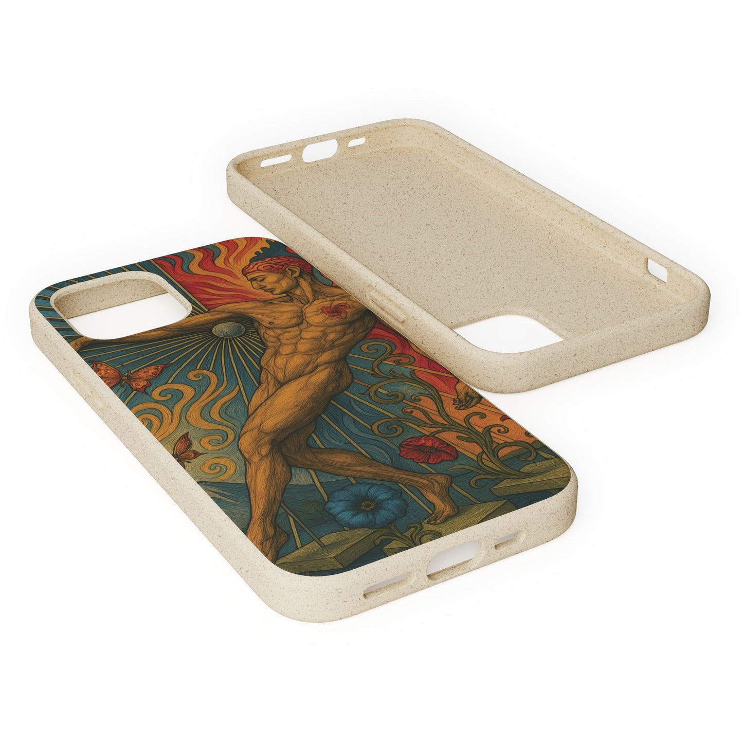 Mind, Spirit & Art - Biodegradable Case