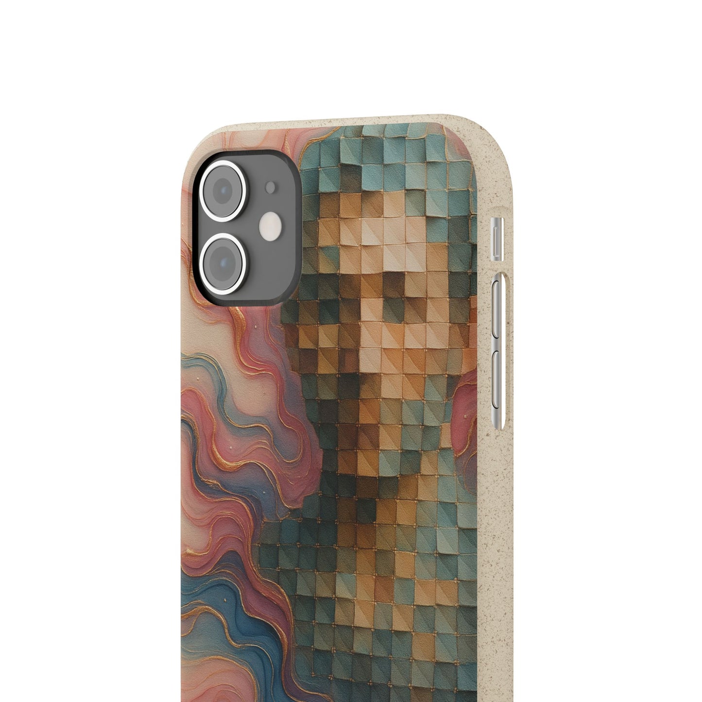 Mosaic Dreams & Liquid Flow - Biodegradable Case