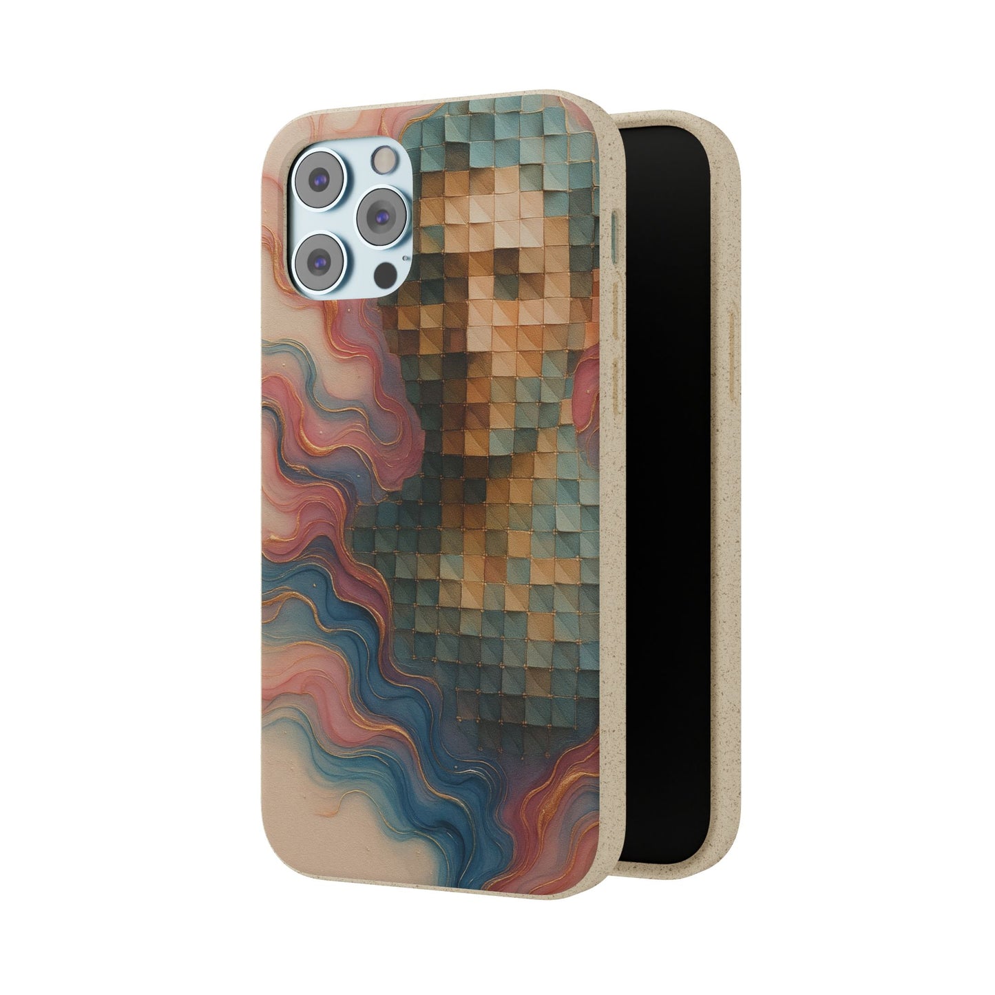 Mosaic Dreams & Liquid Flow - Biodegradable Case