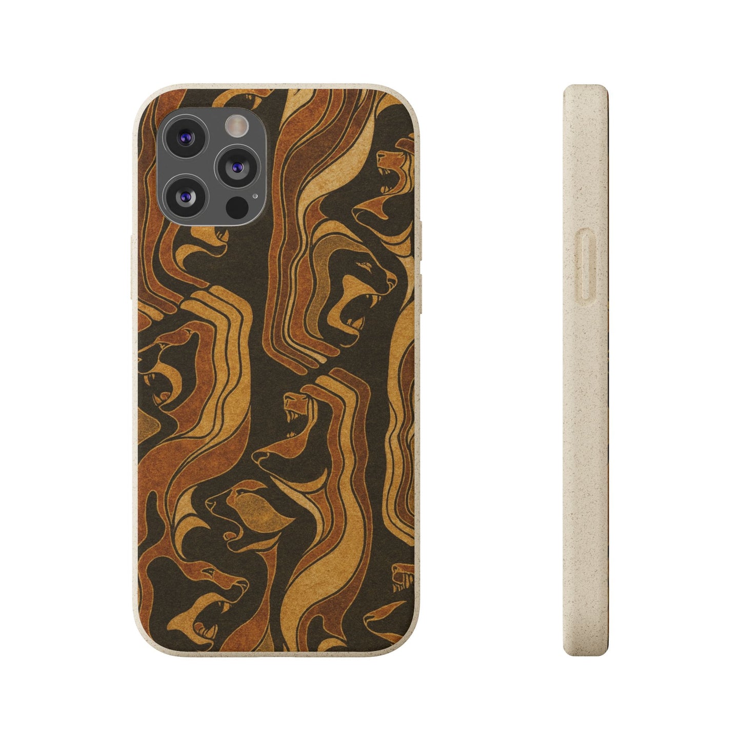 Wooden Wolves of Night - Biodegradable Case