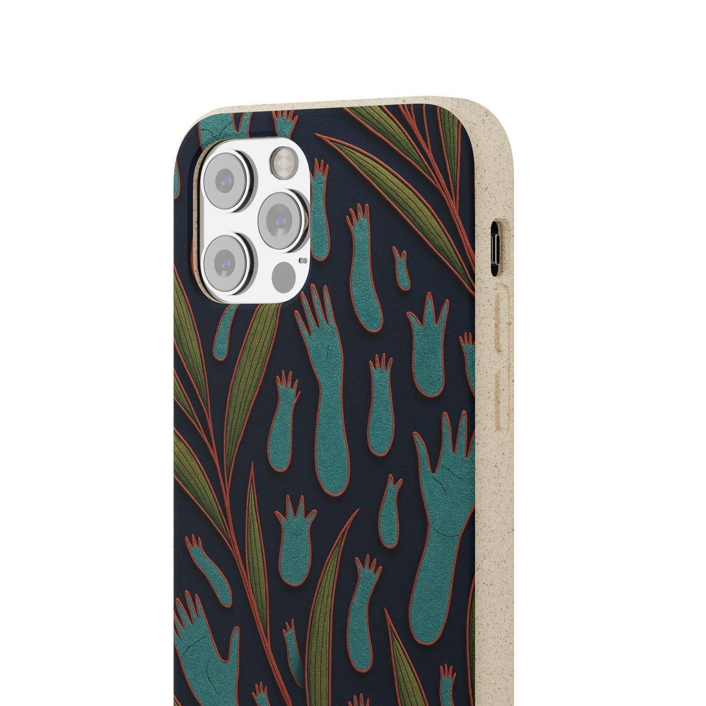 Handprints and Foliage - Biodegradable Case