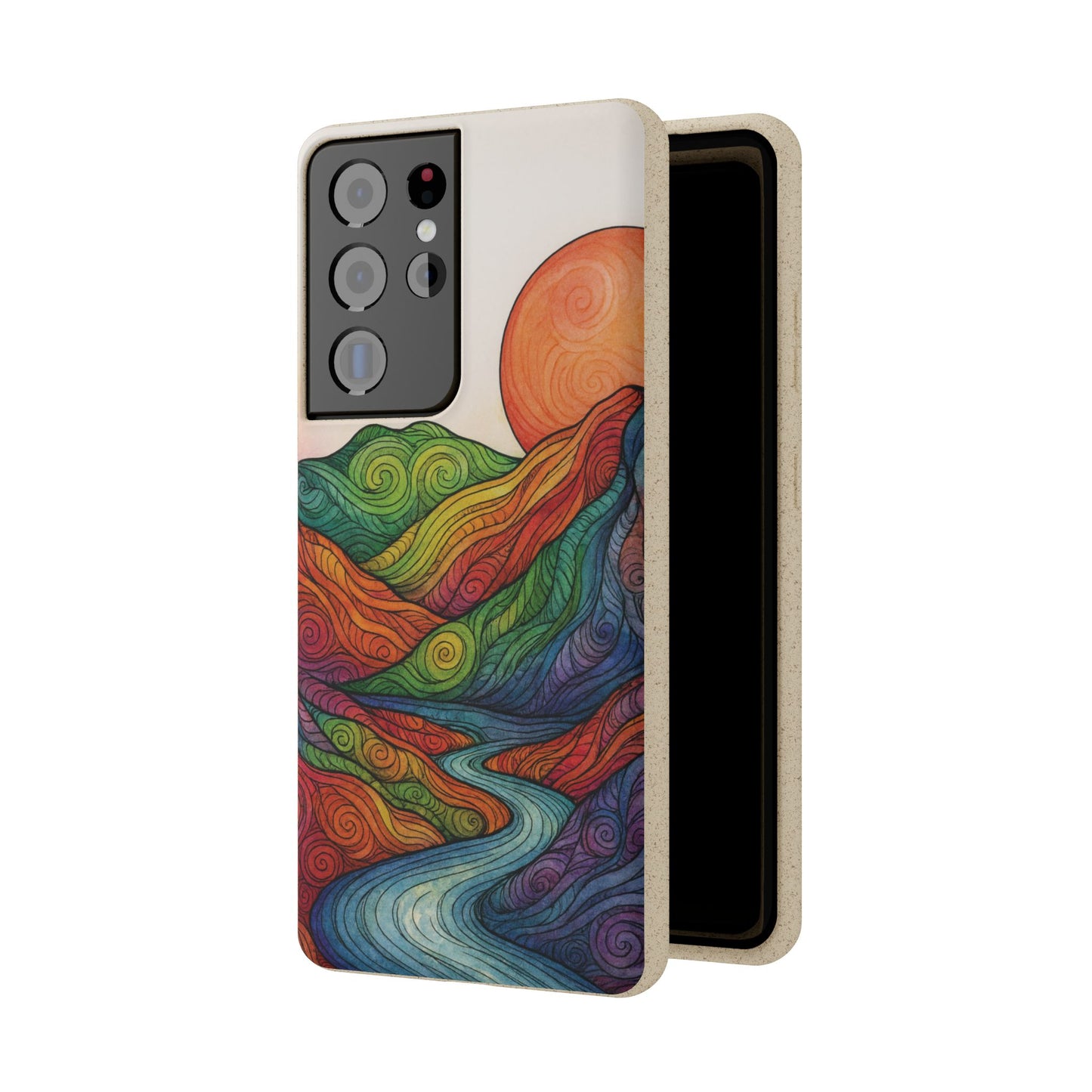 Watercolor Nature - Biodegradable Case