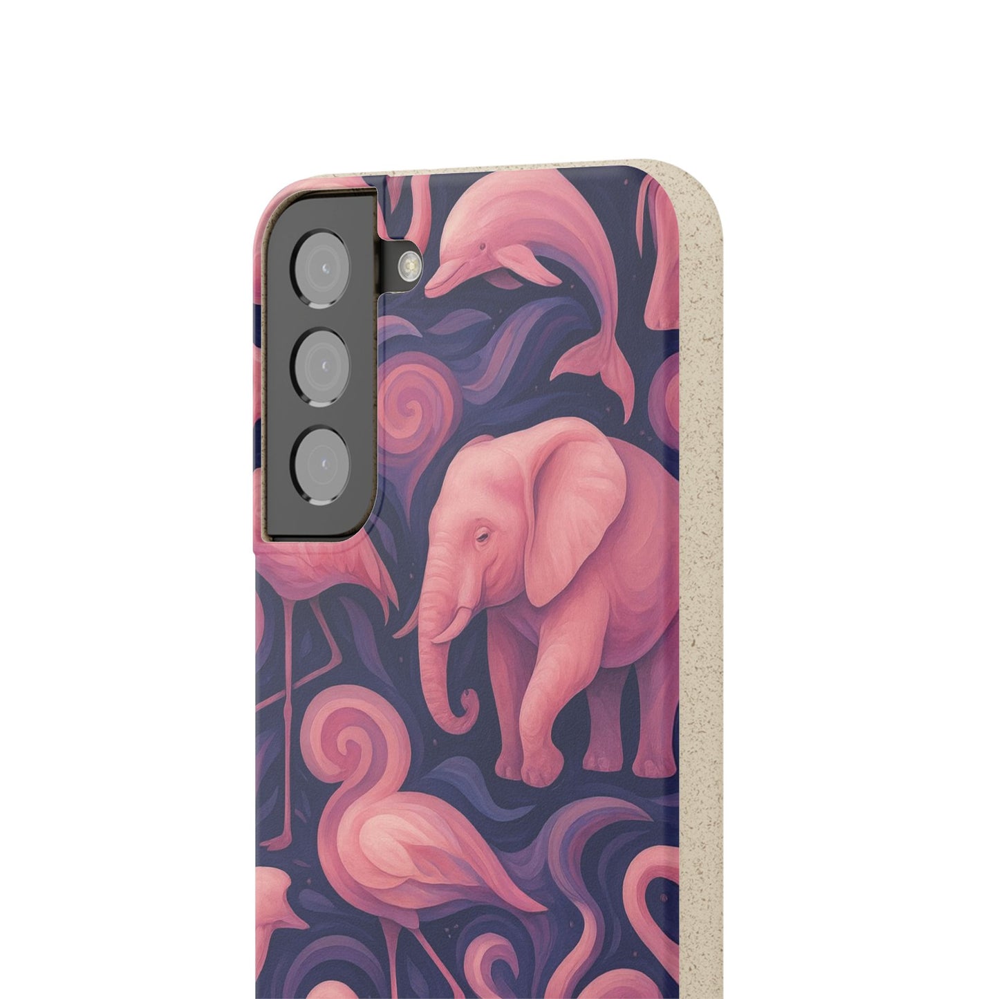 Pink Animalia - Biodegradable Case