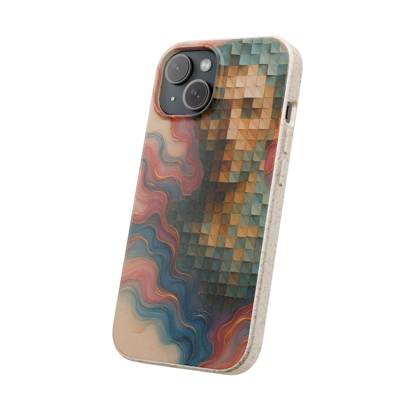 Mosaic Dreams & Liquid Flow - Biodegradable Case