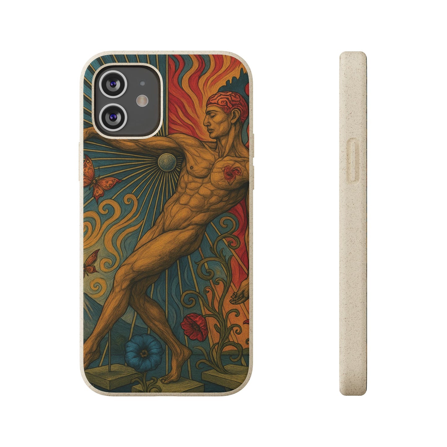 Mind, Spirit & Art - Biodegradable Case