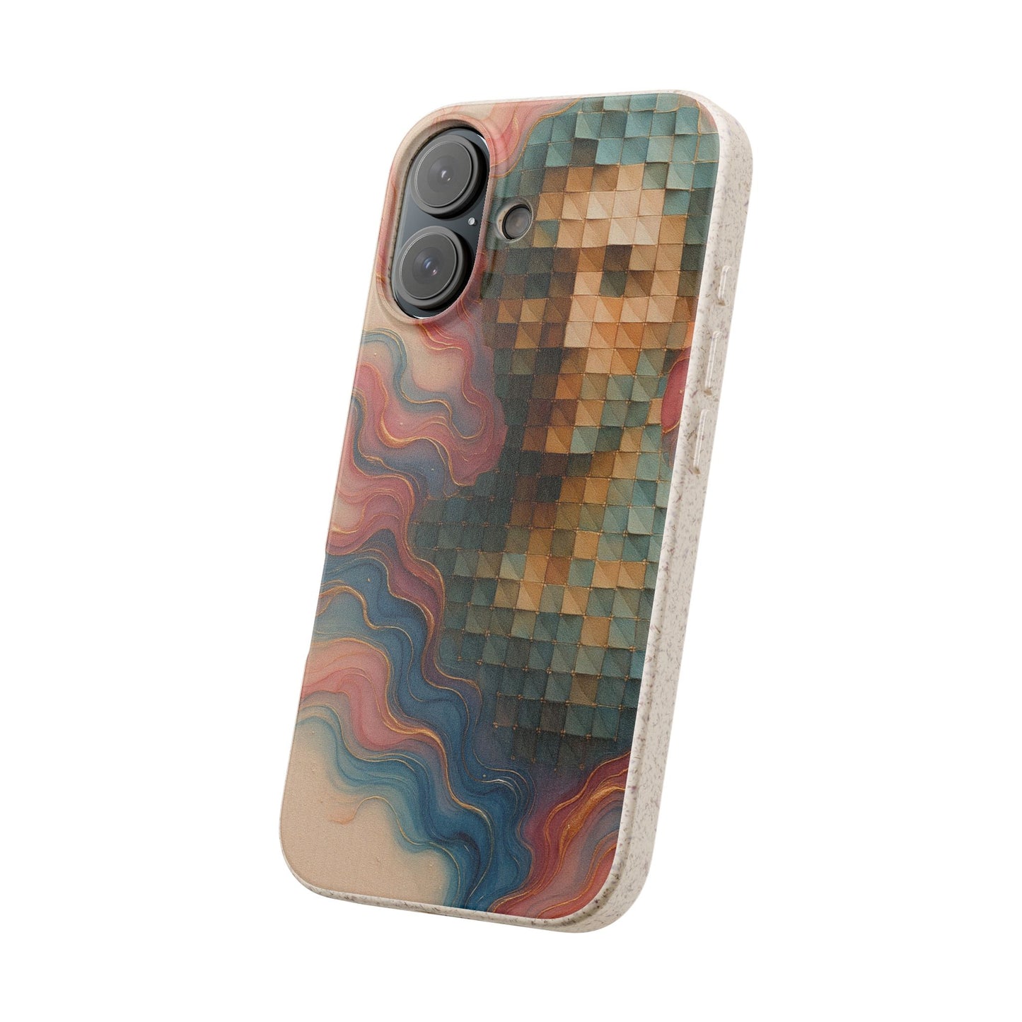 Mosaic Dreams & Liquid Flow - Biodegradable Case