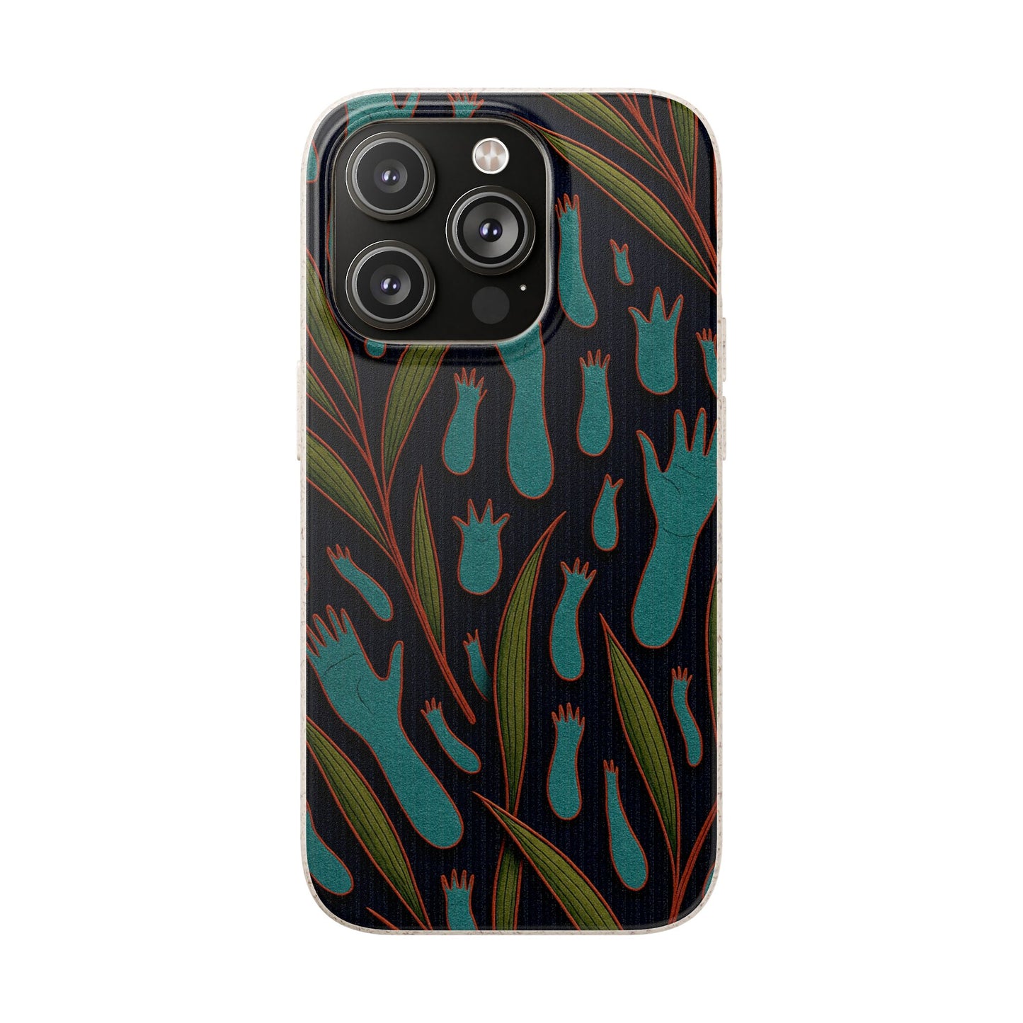 Handprints and Foliage - Biodegradable Case