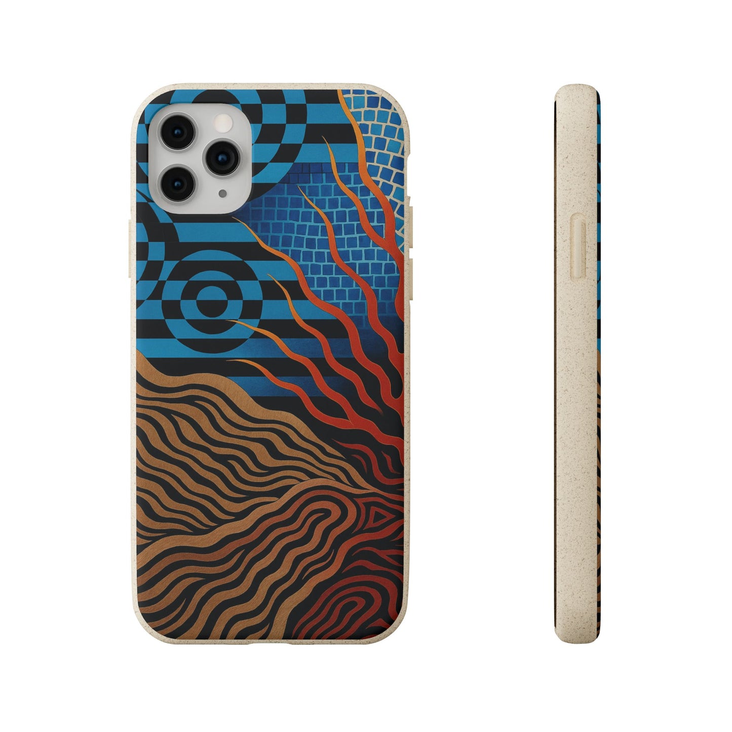 Disco Abstract Sunburst - Biodegradable Case
