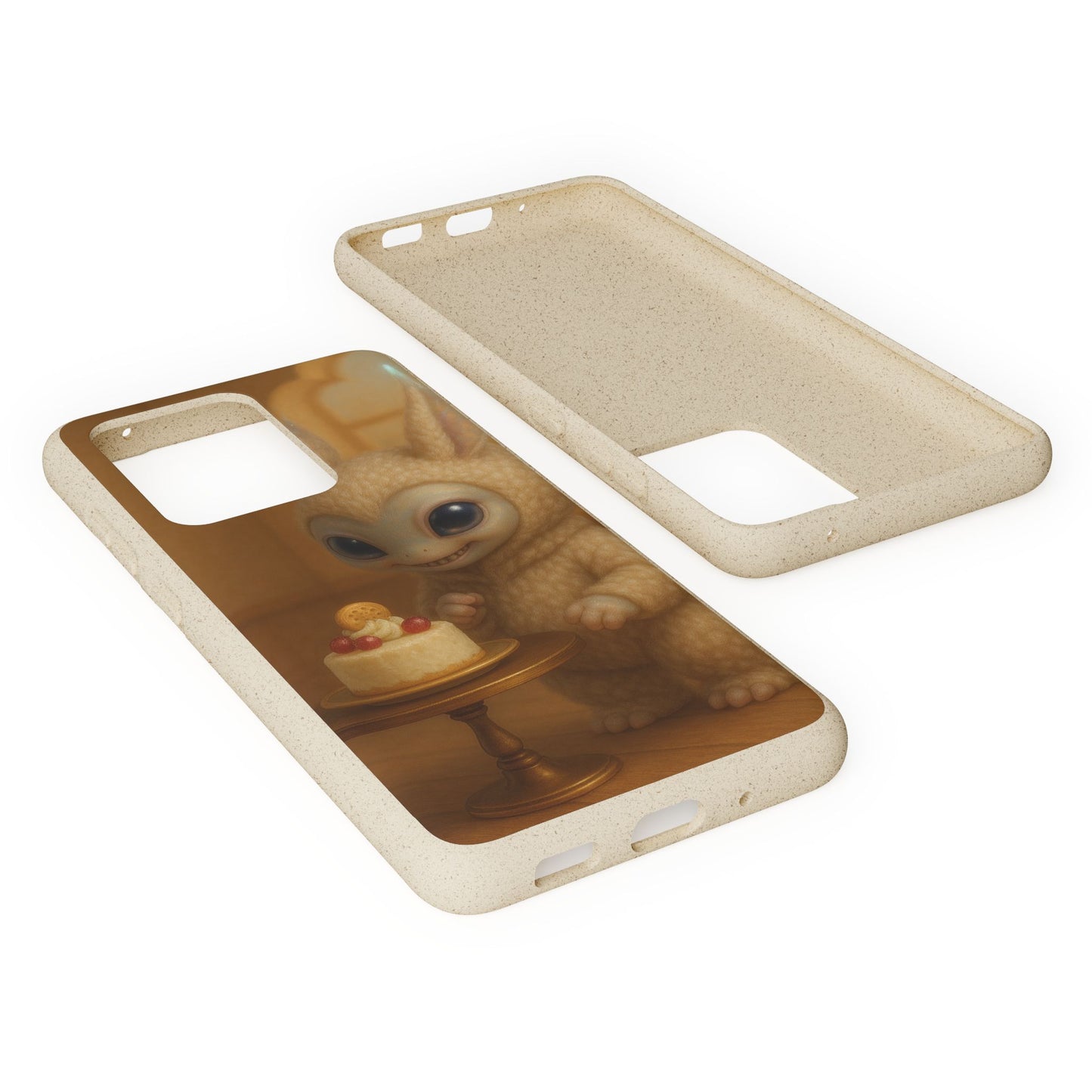 Toy Aliens Love Cake - Biodegradable Case