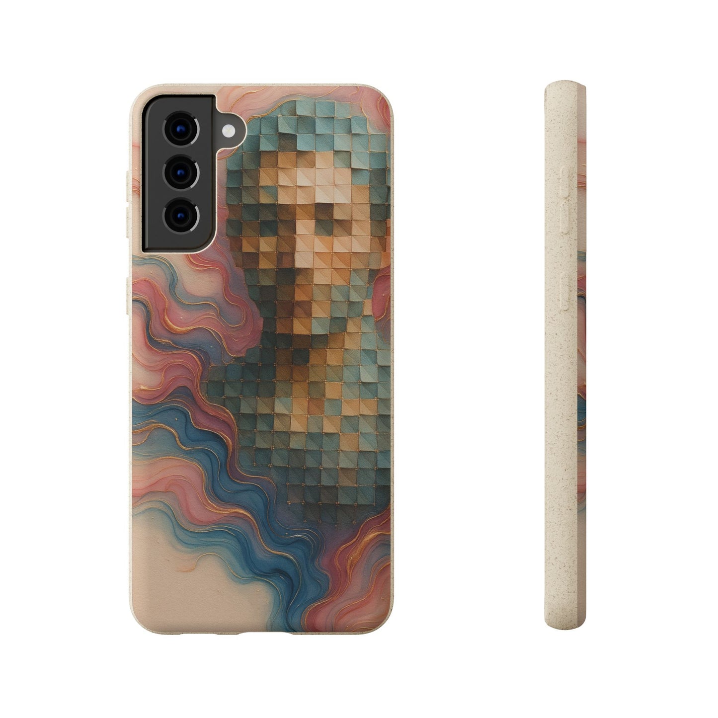 Mosaic Dreams & Liquid Flow - Biodegradable Case