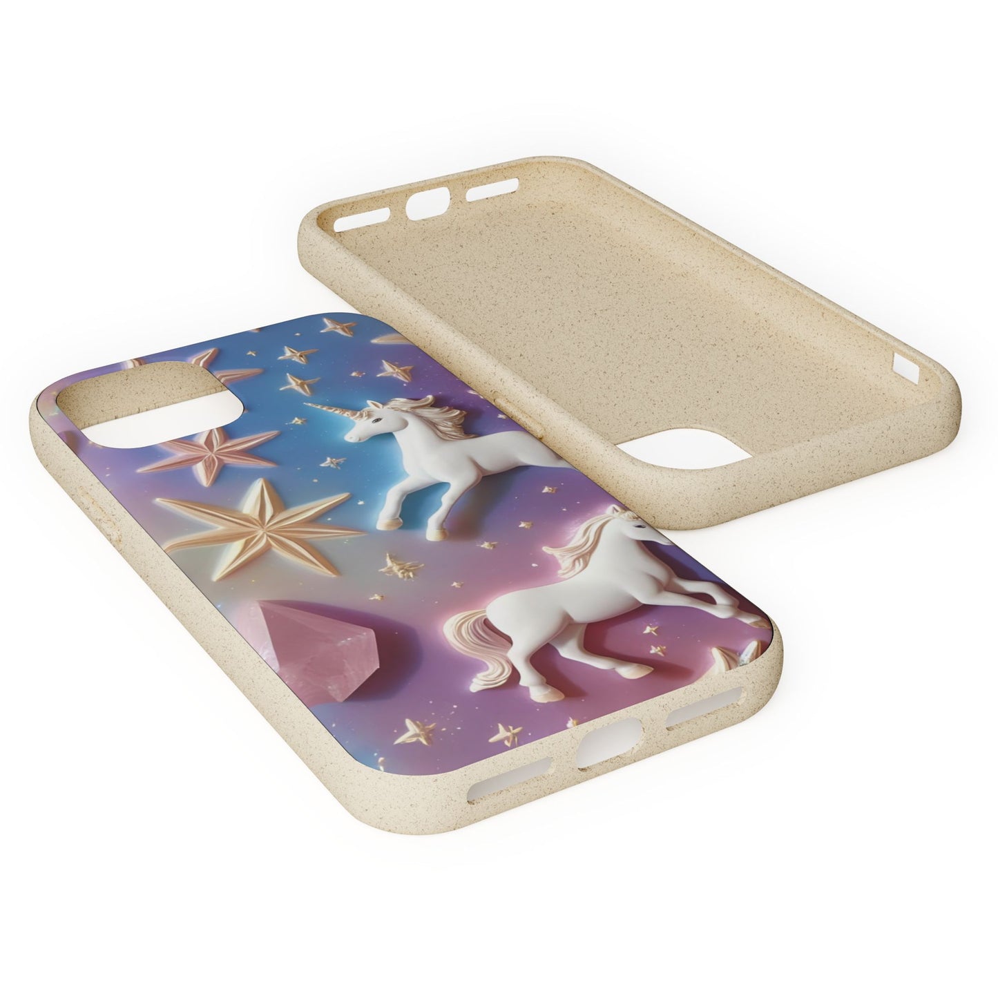Unicorns & Gems - Biodegradable Case