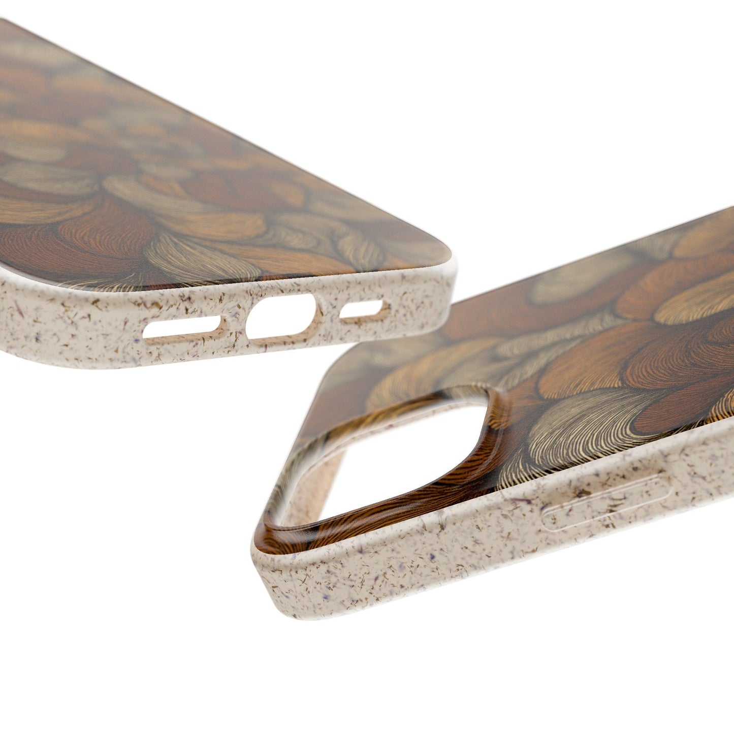 Earthy Mushroom Pedals - Biodegradable Case
