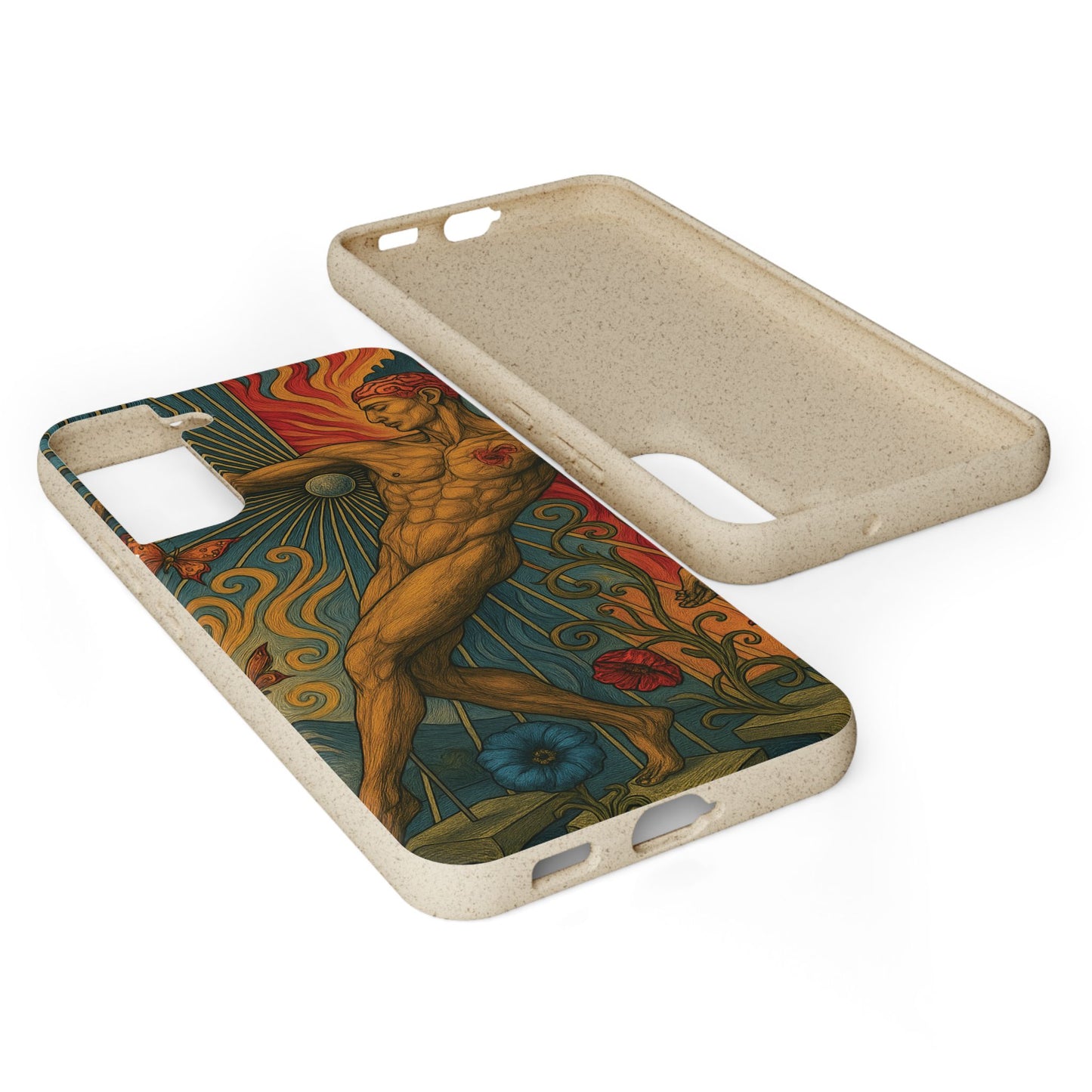 Mind, Spirit & Art - Biodegradable Case