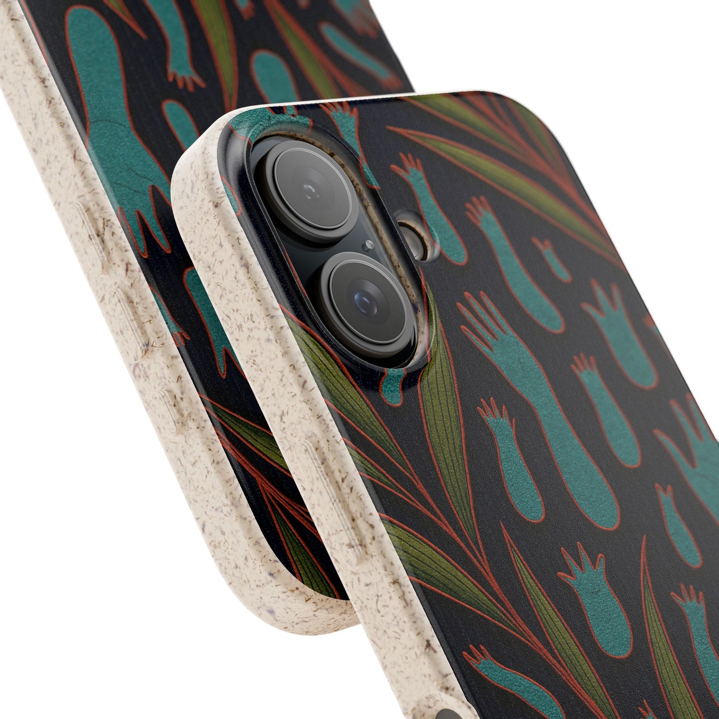 Handprints and Foliage - Biodegradable Case