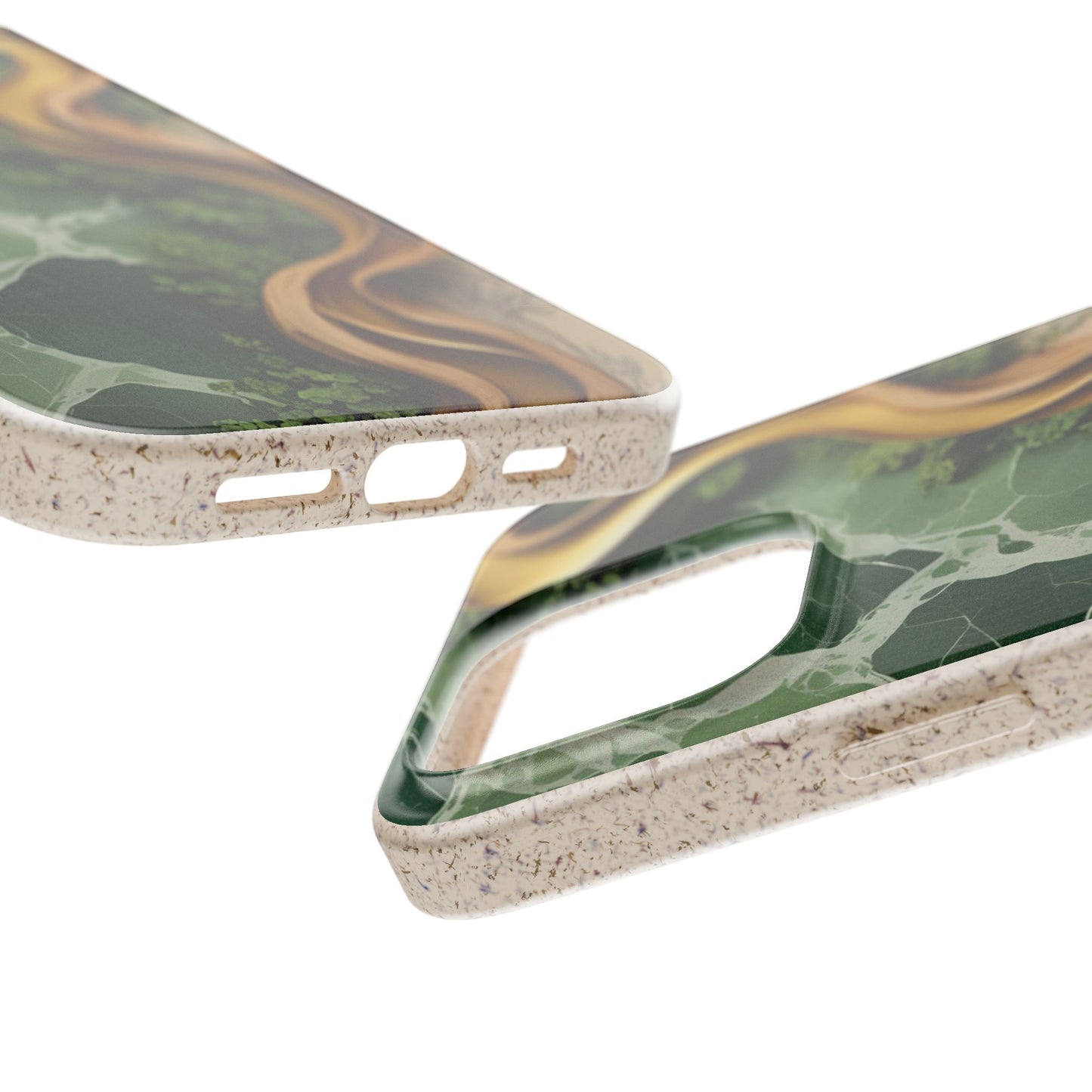 Marble Golden Wood - Biodegradable Case