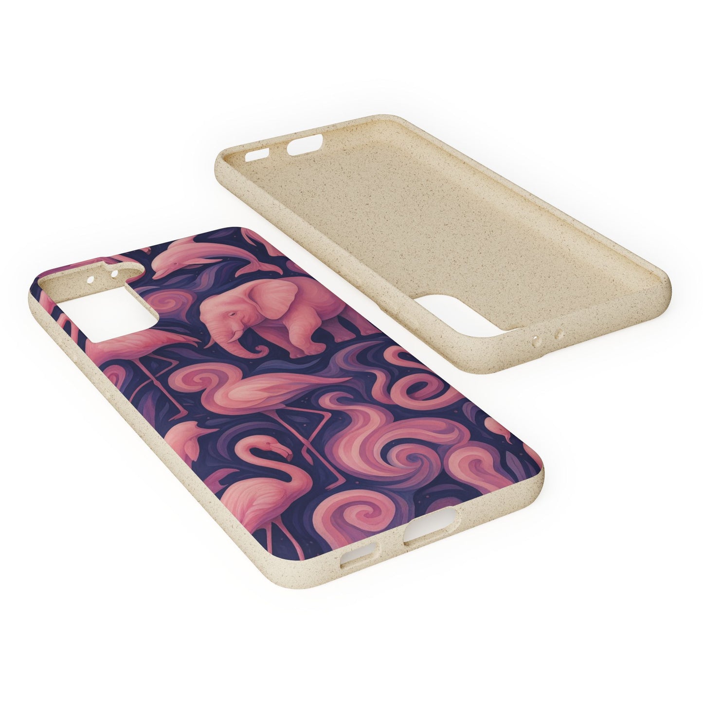 Pink Animalia - Biodegradable Case