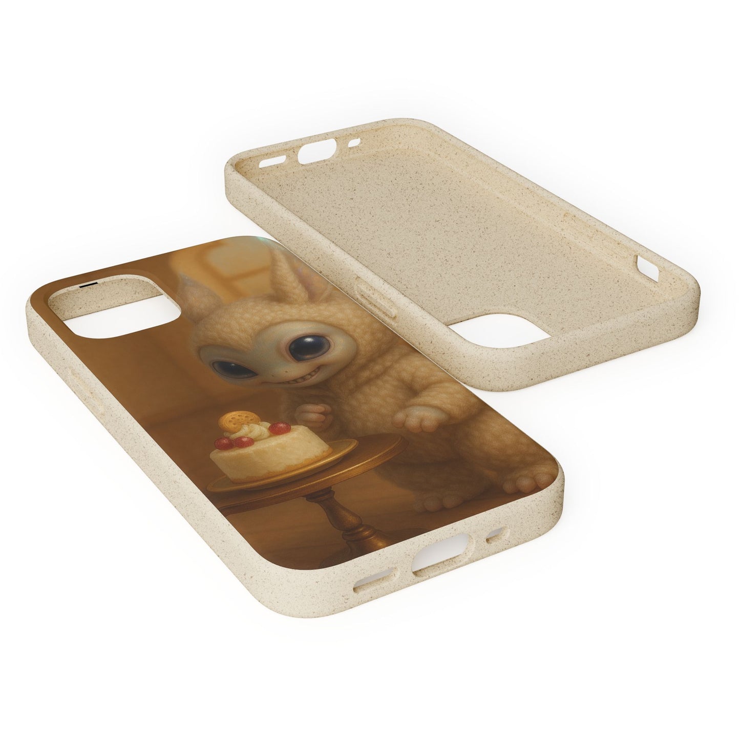 Toy Aliens Love Cake - Biodegradable Case